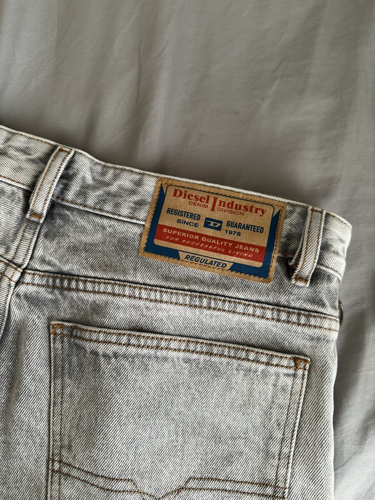 Diesel Diesel Side Double Zipper Jeans Size US 34 / EU 50 - 7 Thumbnail
