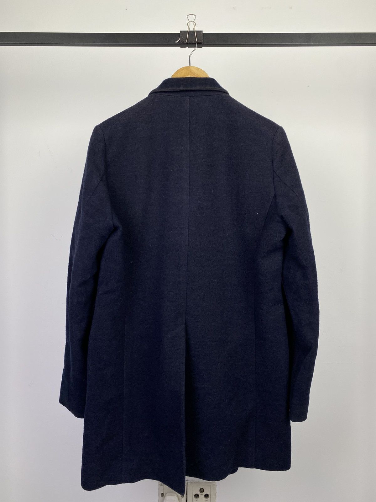 Japanese Brand Blue Blue Japan Sunfaded Indigo Wool Blend Overcoat Size US S / EU 44-46 / 1 - 7 Thumbnail