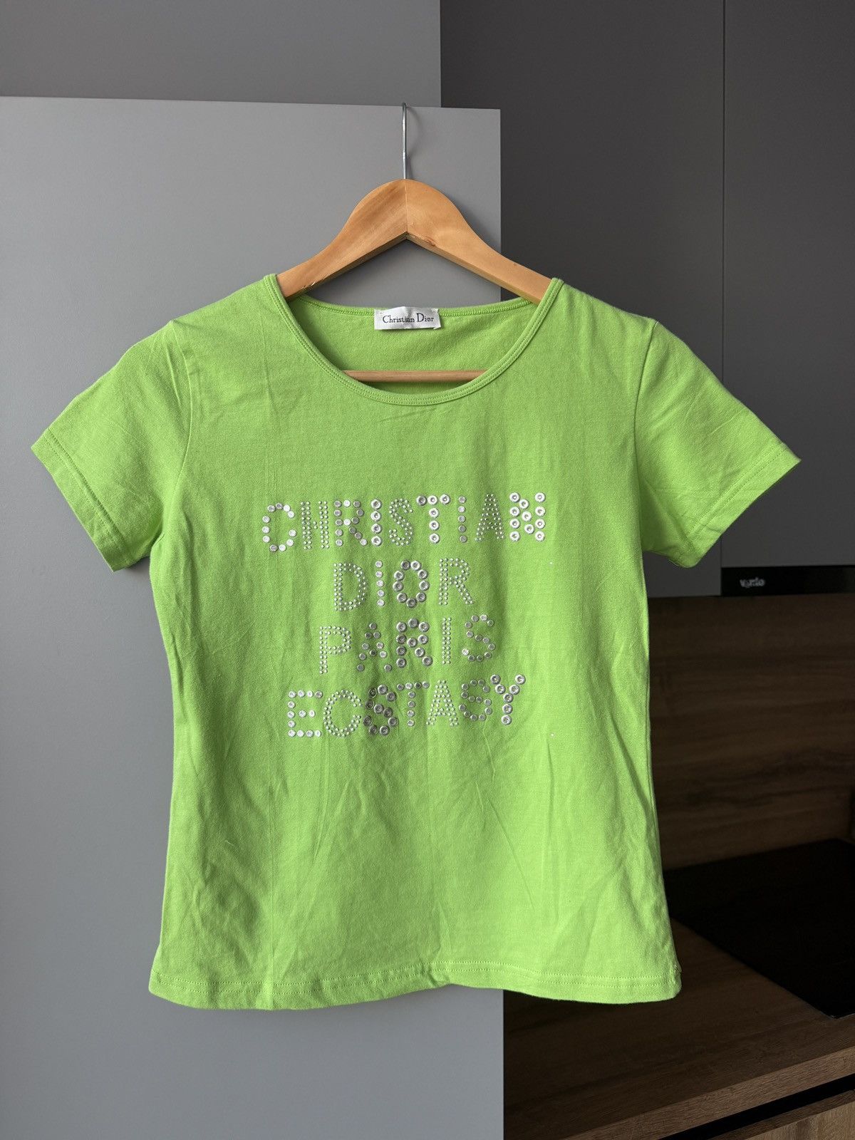 Christian Dior Monsieur Vintage Christian Dior Shirt Spellout J’ADORE DIOR Size S / US 4 / IT 40 - 1 Thumbnail