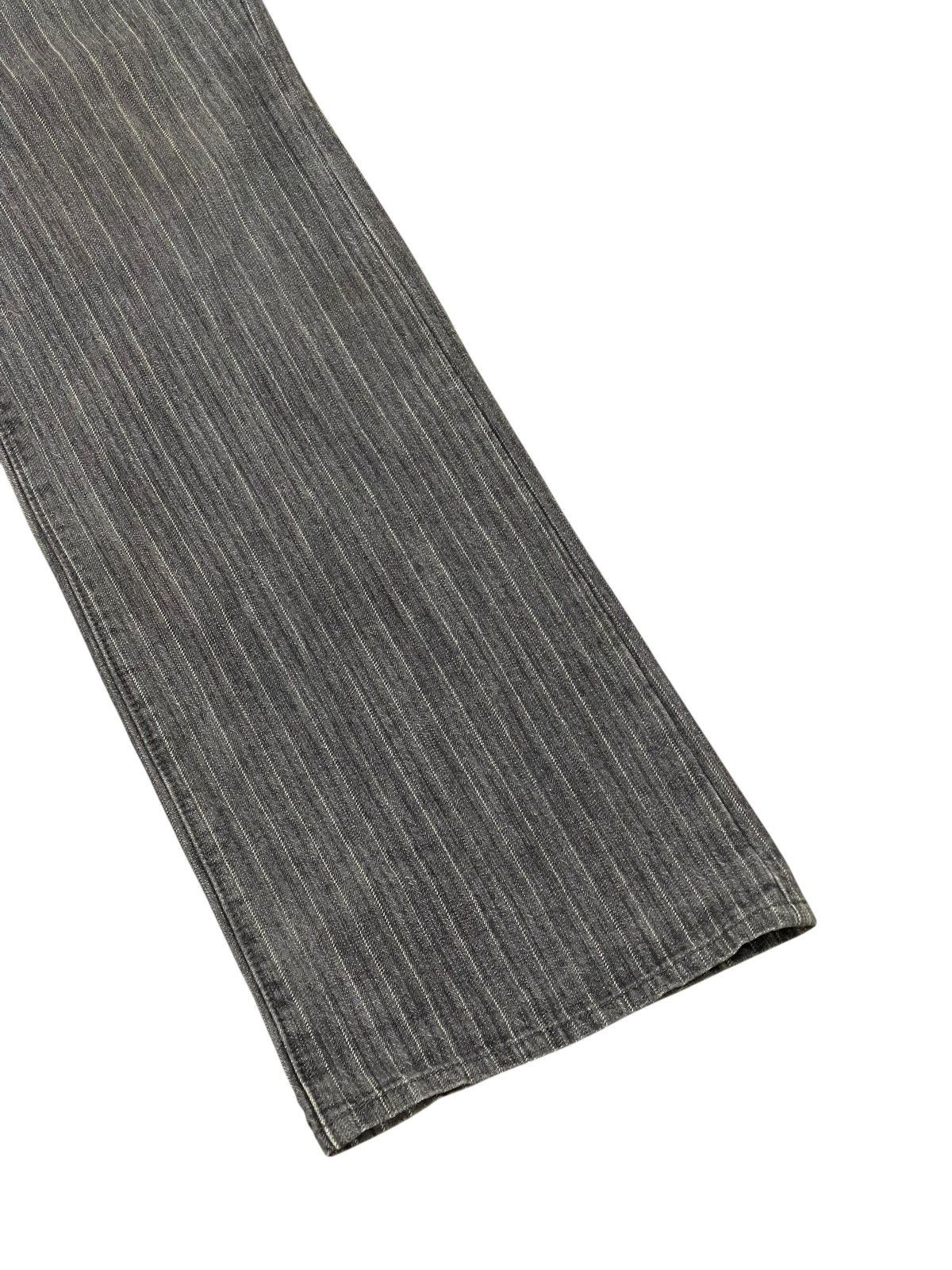 Japanese Brand Flare Jeans UJ Japan Herringbones Striped Boot Cut 2🟦4 Size US 34 / EU 50 - 12 Thumbnail