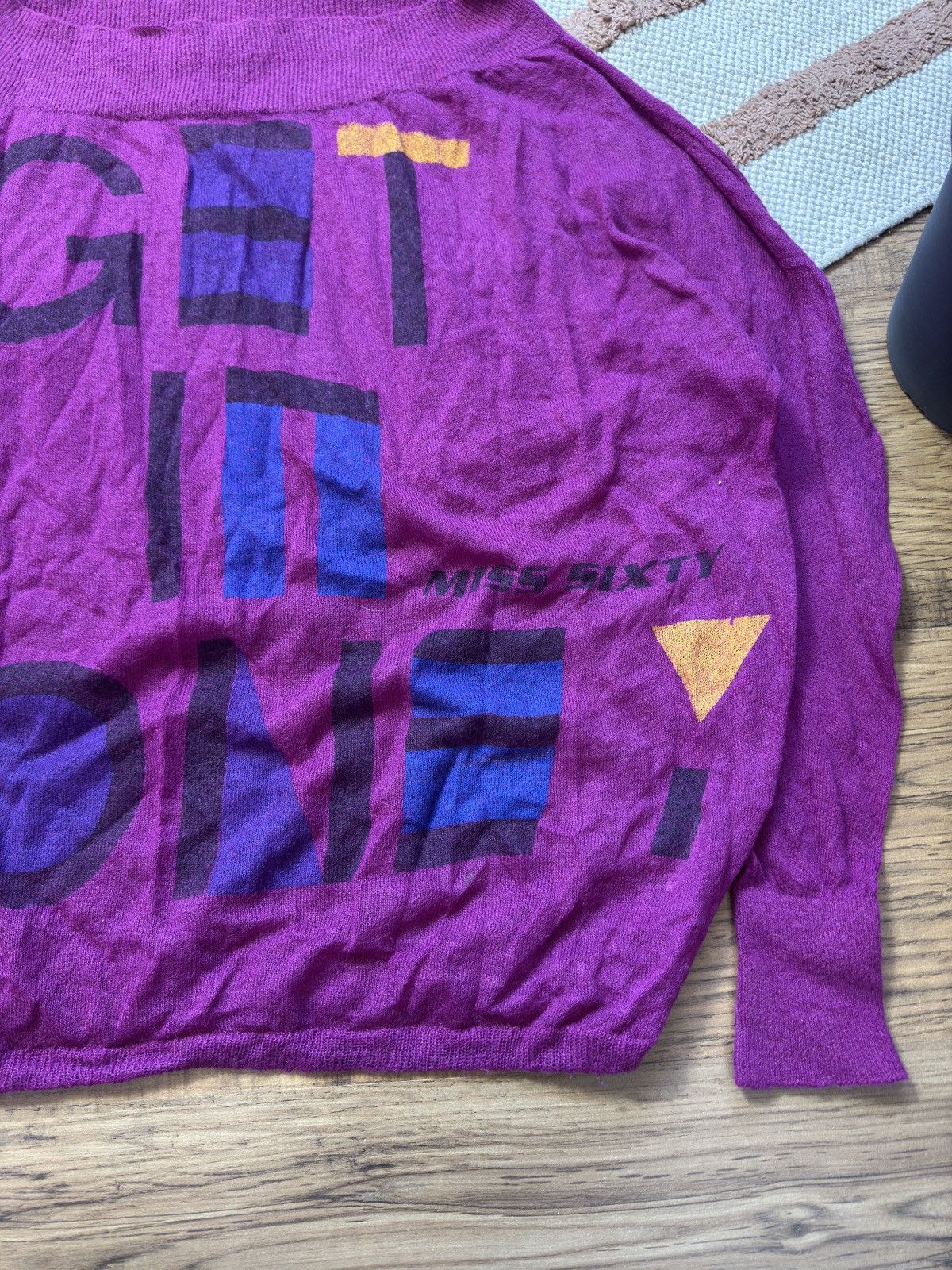 Miss Sixty VINTAGE MISS SIXTY 2000s NESH SWEATER LONG SLEEVE Size XS / US 0-2 / IT 36-38 - 3 Thumbnail