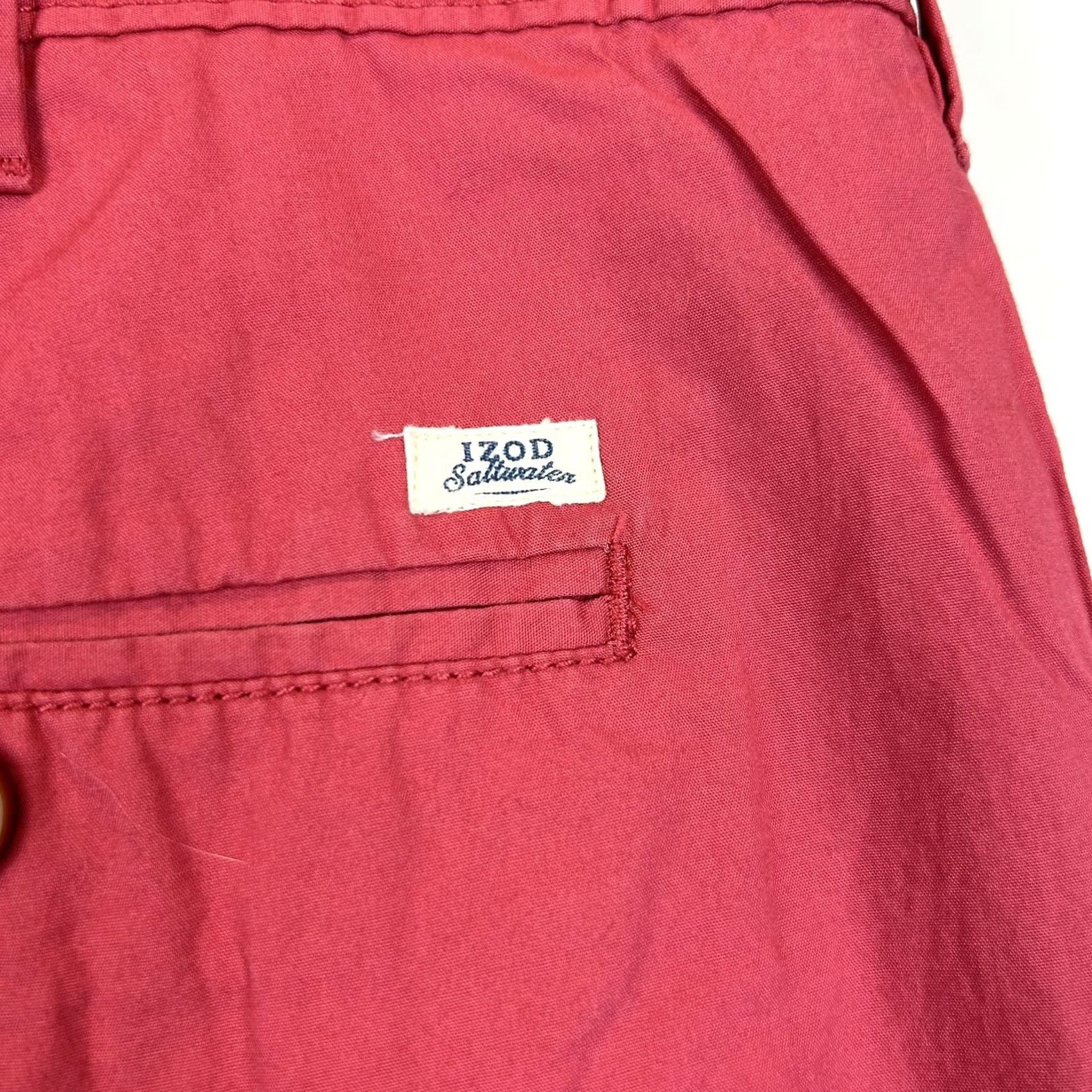 Izod IZOD Saltwater Shorts Men 38 Casual Flat Front Lightweight Pockets Lot of 2 Flaw Size US 40 / EU 56 - 4 Thumbnail