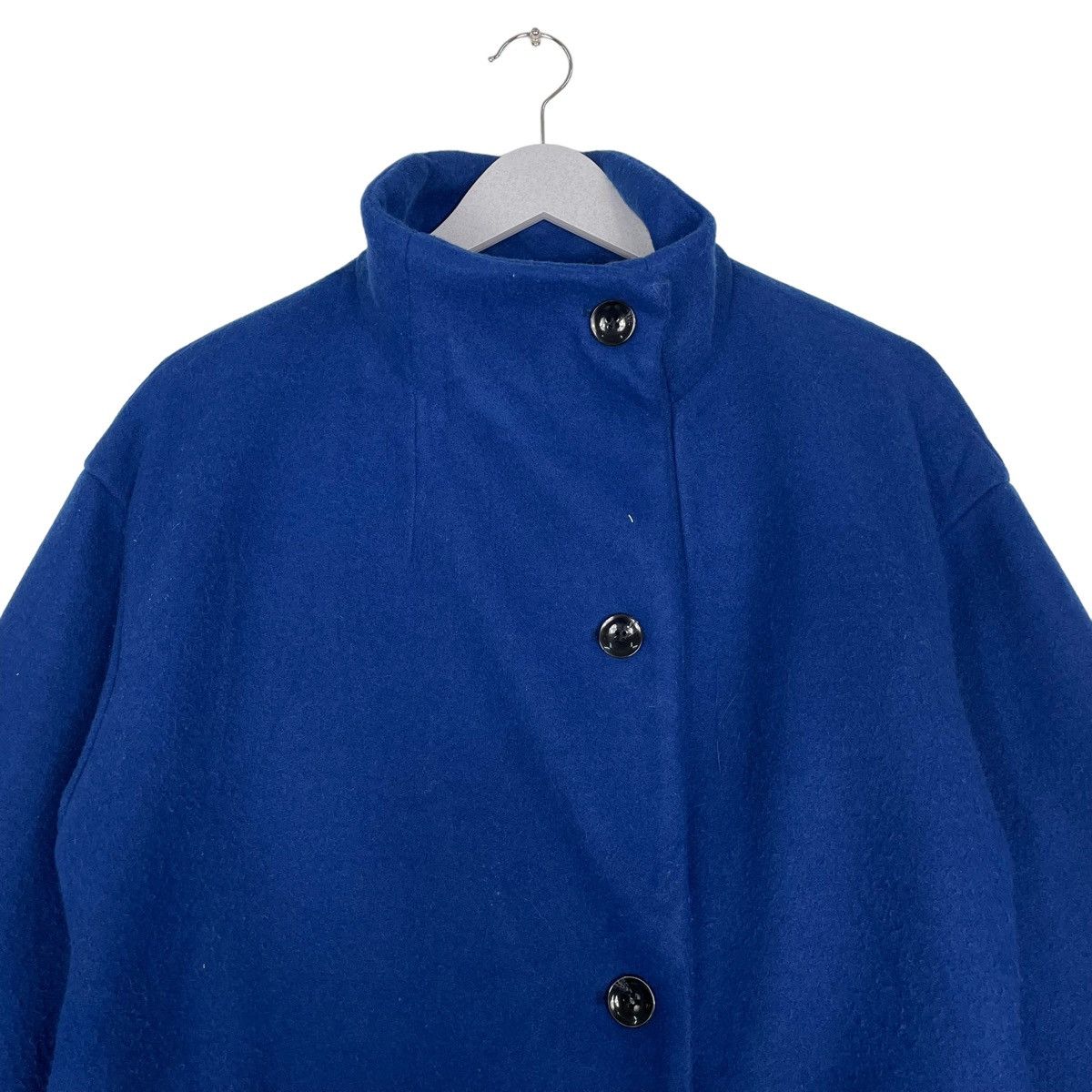 Comme Ca Ism × Japanese Brand 💥COMME CA ISM OVERCOAT BUTTON ROYAL BLUE JACKET Size US L / EU 52-54 / 3 - 2 Thumbnail