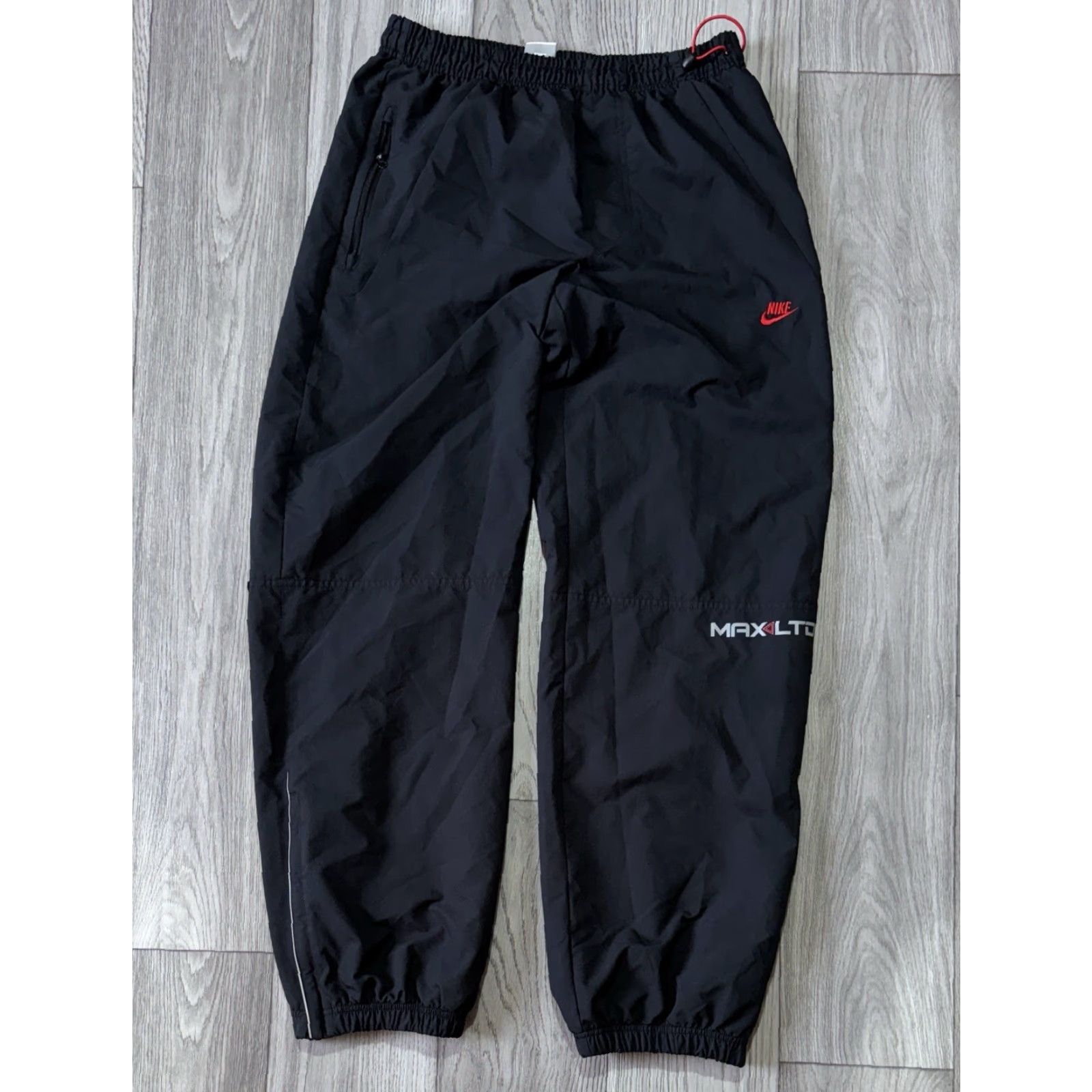 Nike VINTAGE Nike Jogger Pants Black M Size US 31 - 3 Thumbnail