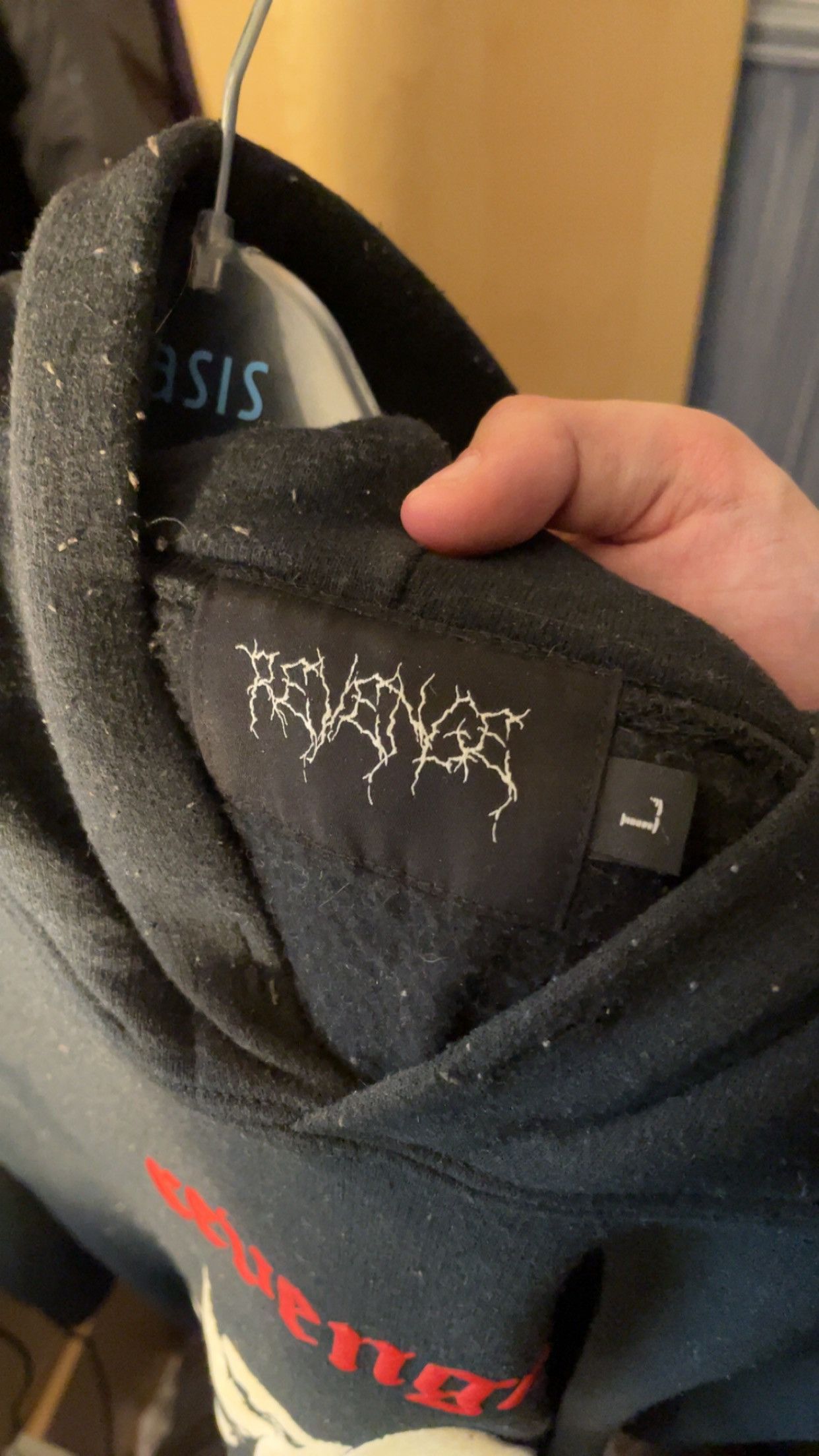 Revenge Revenge Angel Hoodie L (2017) Size US L / EU 52-54 / 3 - 3 Thumbnail