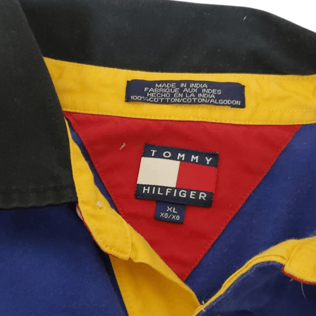 Tommy Hilfiger × Vintage 90s Tommy Hilfiger Polo Size US M / EU 48-50 / 2 - 3 Thumbnail
