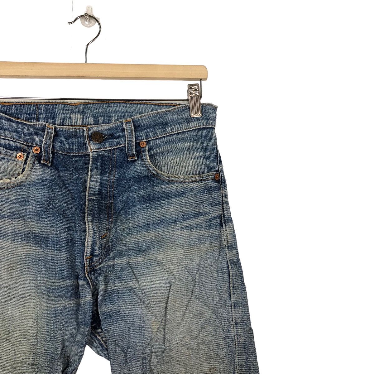 Levi's 🔥90’s Vintage Distressed Denim Jeans Levi’s USA Made Size US 30 / EU 46 - 5 Thumbnail
