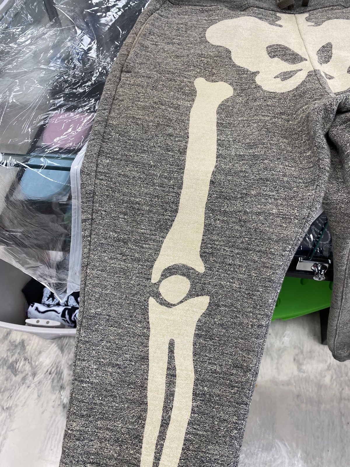 Kapital Kapital bones fleece sweatpants grey skeleton authentic Size US 32 / EU 48 - 11 Thumbnail