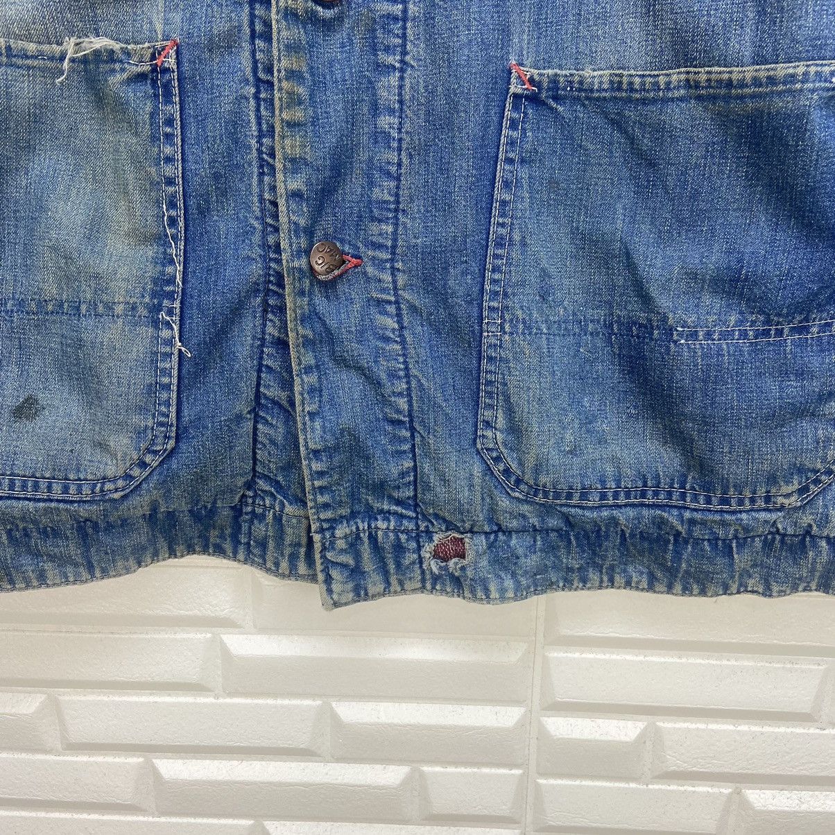 Big Mac Vintage 60s Big Mac Penneys Chore Worker Denim Jacket Size US M / EU 48-50 / 2 - 5 Thumbnail