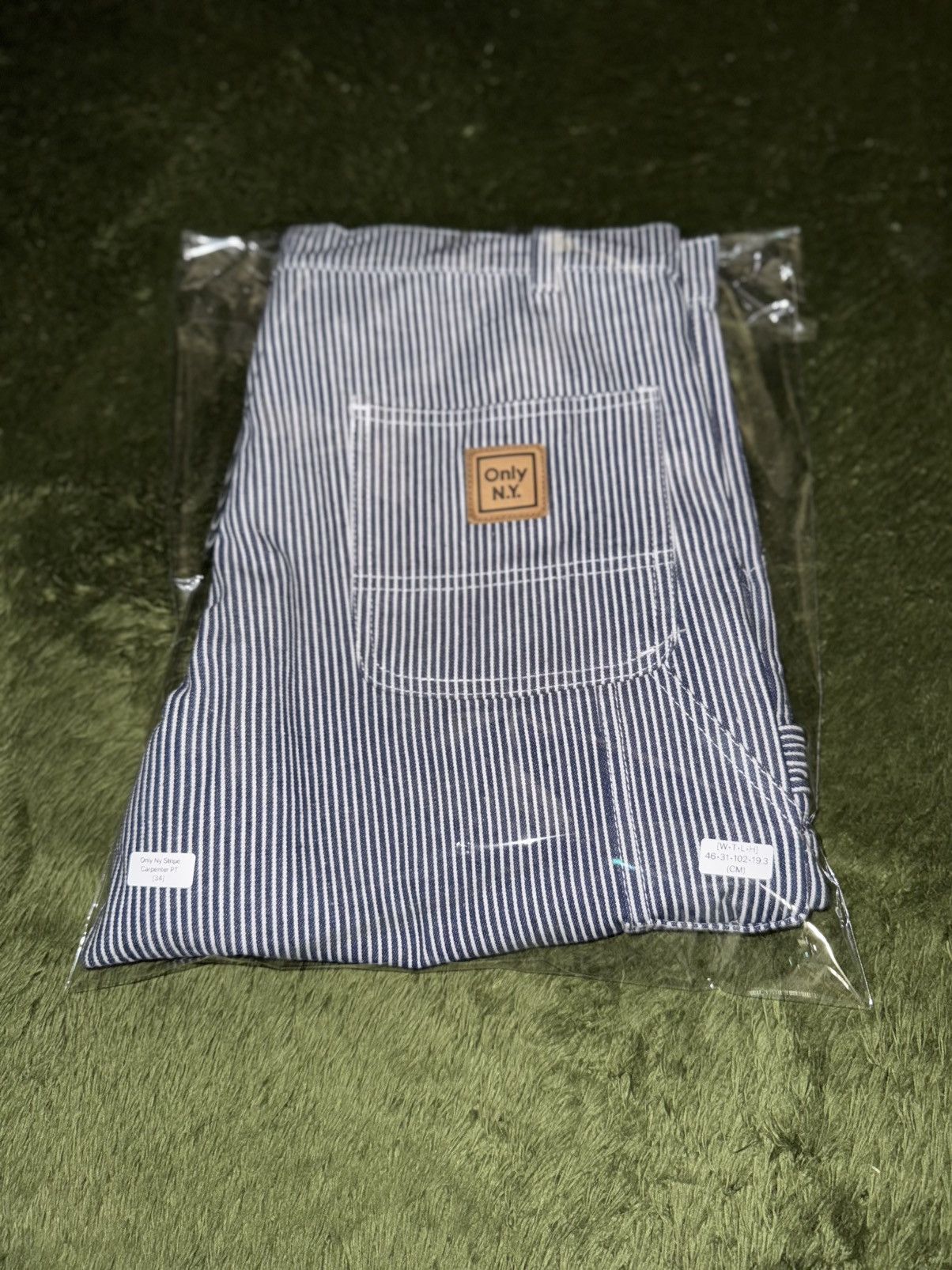 Only NY [34] ONLY NY Hickory Stripe Carpenter Pants Size US 34 / EU 50 - 13 Thumbnail