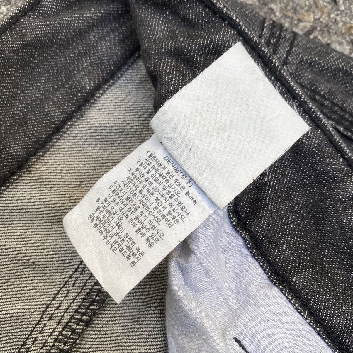 Hysteric Glamour Faded Black Jeans Washed Japanese Clawmark Clride Denim Size US 30 / EU 46 - 8 Thumbnail
