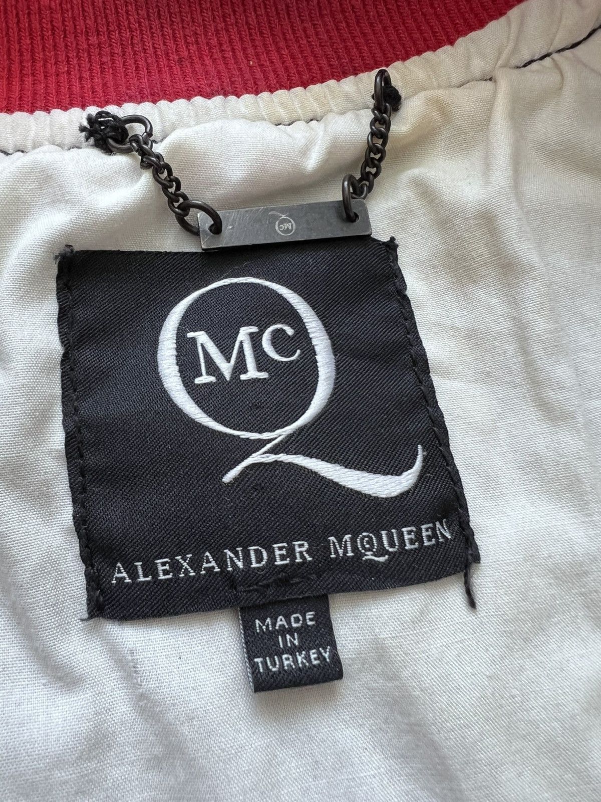 Alexander McQueen × McQ Alexander McQueen × Vintage Alexander Mcqueen AW 2011 Men's Hybrid cotton Bomber Jacket Size US M / EU 48-50 / 2 - 6 Thumbnail