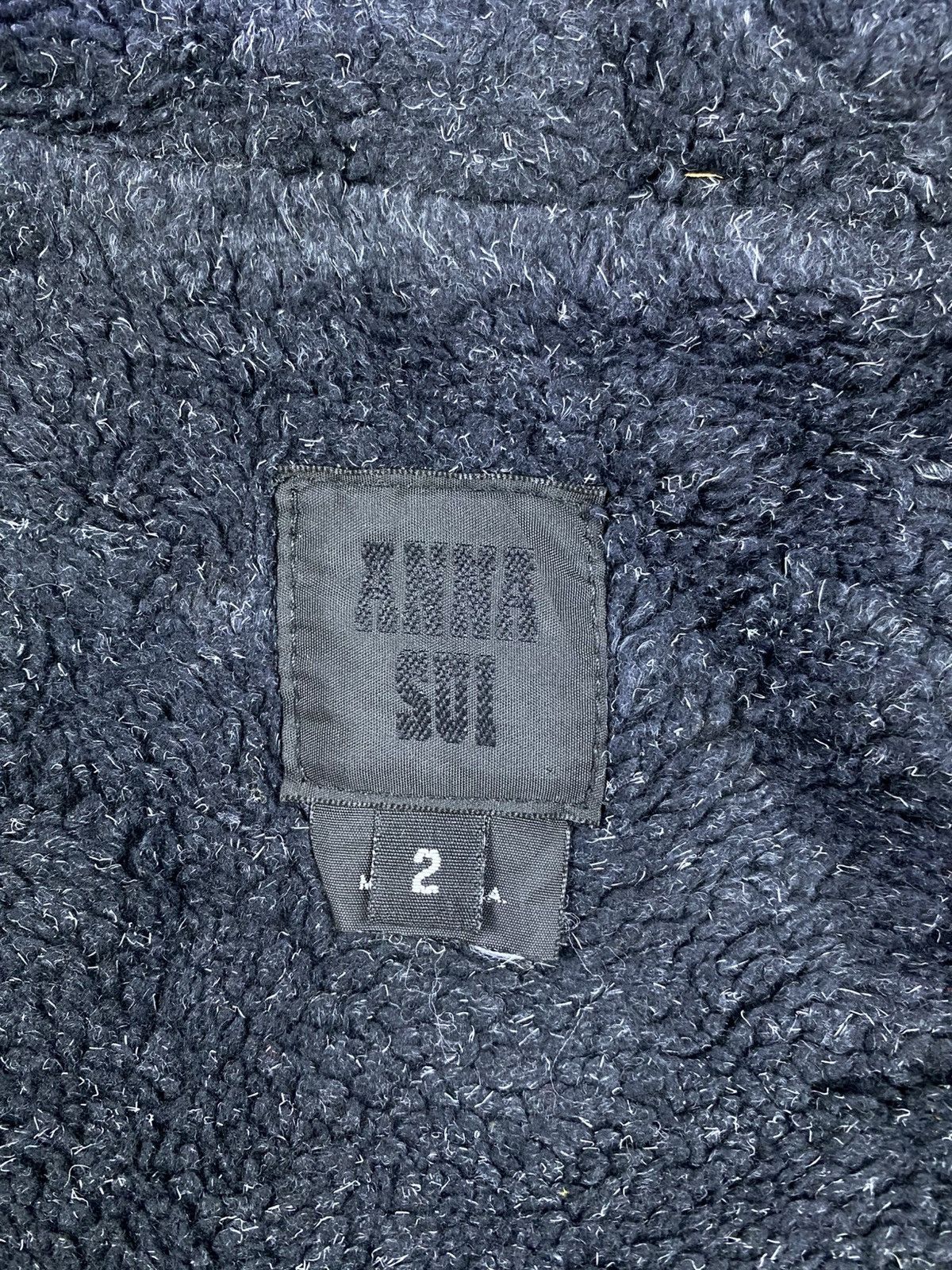 Anna Sui Vintage Anna Sui Embroidery Floral Design Wool Hoodie Jacket Size M / US 6-8 / IT 42-44 - 8 Thumbnail