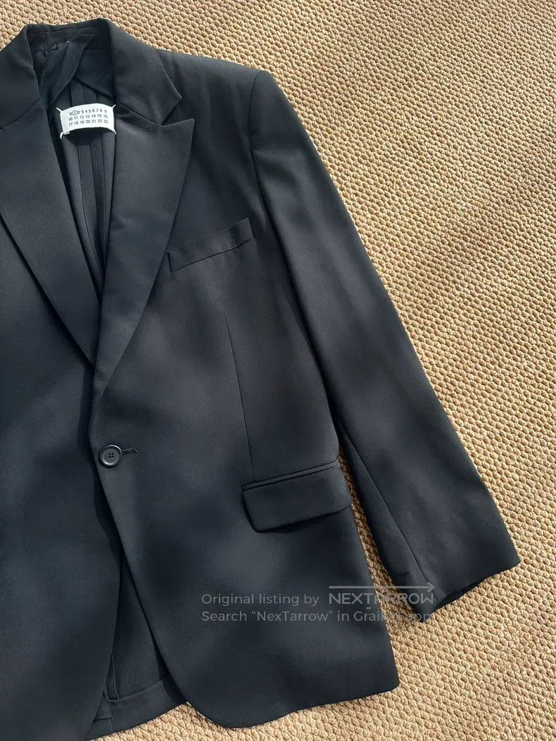 Maison Margiela Maison Margiela Classic lapel waisted suit jacket Size XS / US 0-2 / IT 36-38 - 3 Thumbnail