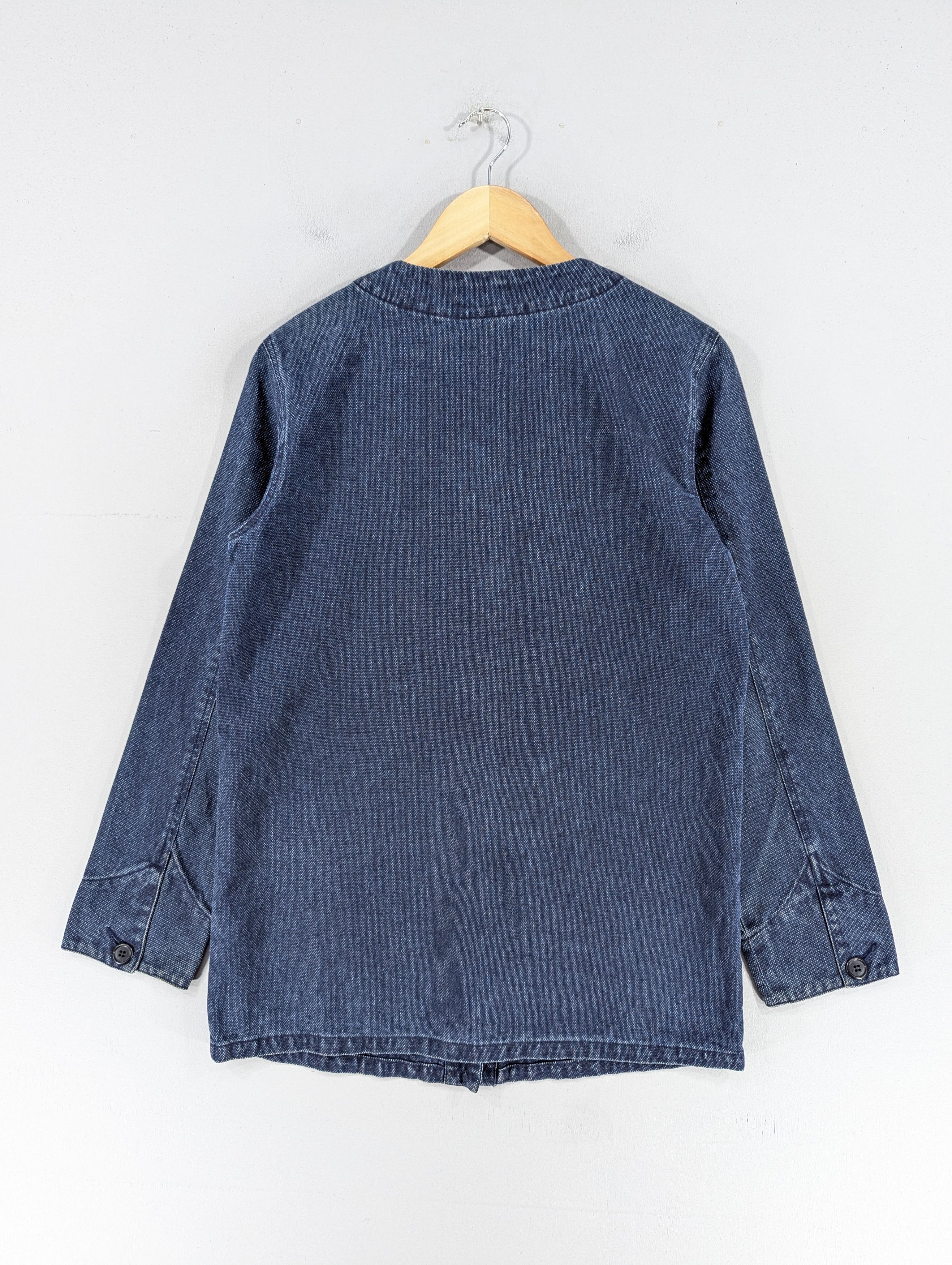 Japanese Brand Vintage Japanese Brand Denim Cardigan Style Jacket Size M / US 6-8 / IT 42-44 - 11 Thumbnail