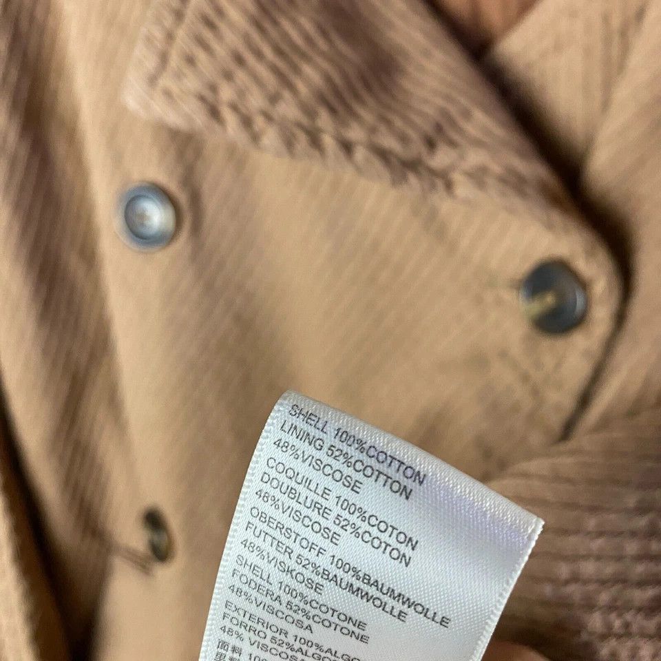 Free People Free People Pea Coat Women's Medium 100% Cotton Flannel M Size M / US 6-8 / IT 42-44 - 5 Thumbnail