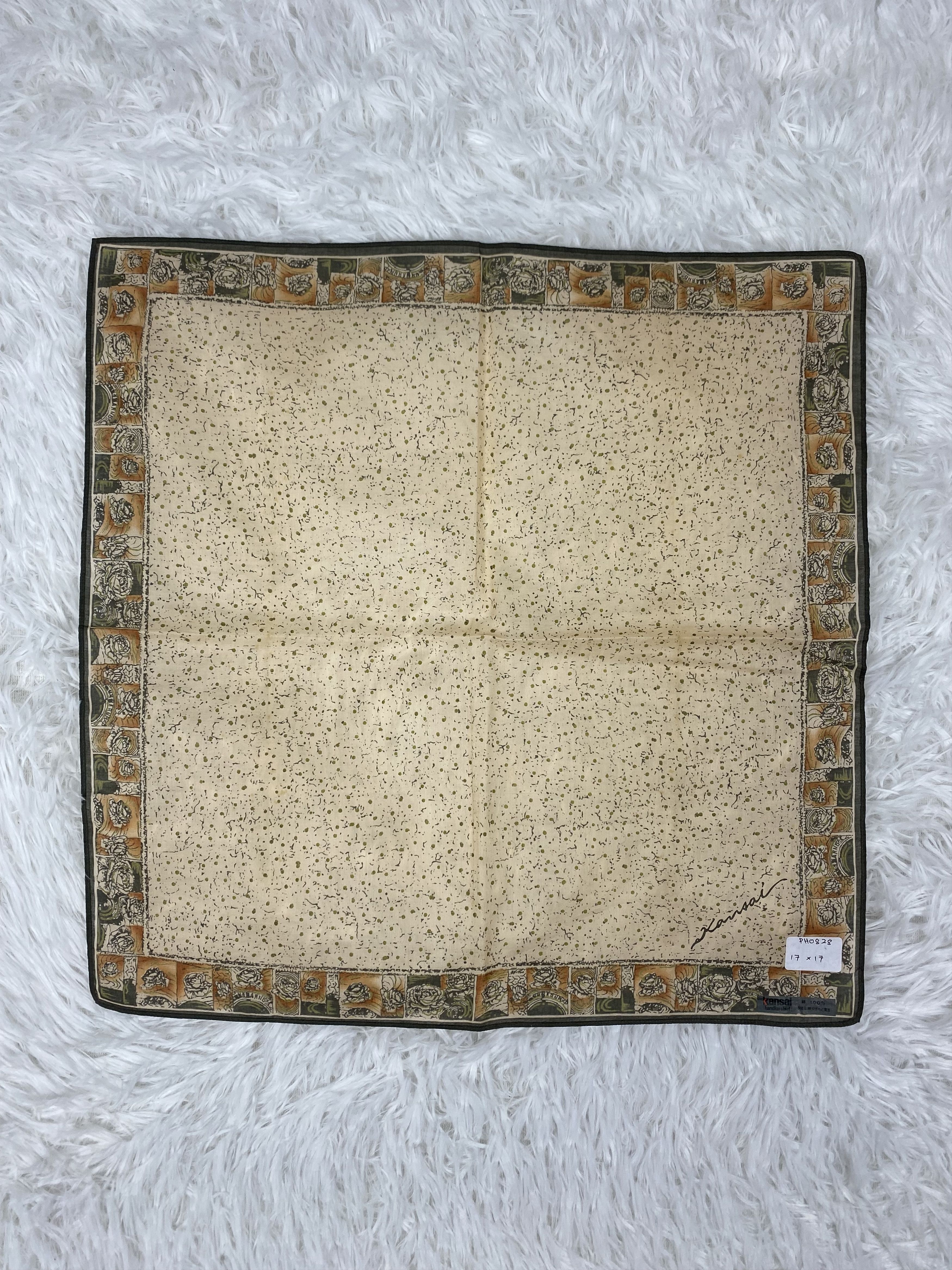 Kansai Yamamoto × Vintage Vintage Kansai Handkerchief Neckerchief PH0828 Size ONE SIZE - 3 Thumbnail