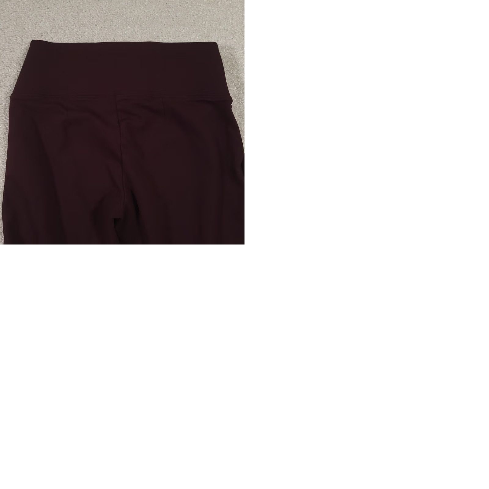 Nine West Nine West Leggings Womens Small Burgundy High Rise Ponte Stretch Ankle Pants Size 28" / US 6 / IT 42 - 9 Thumbnail