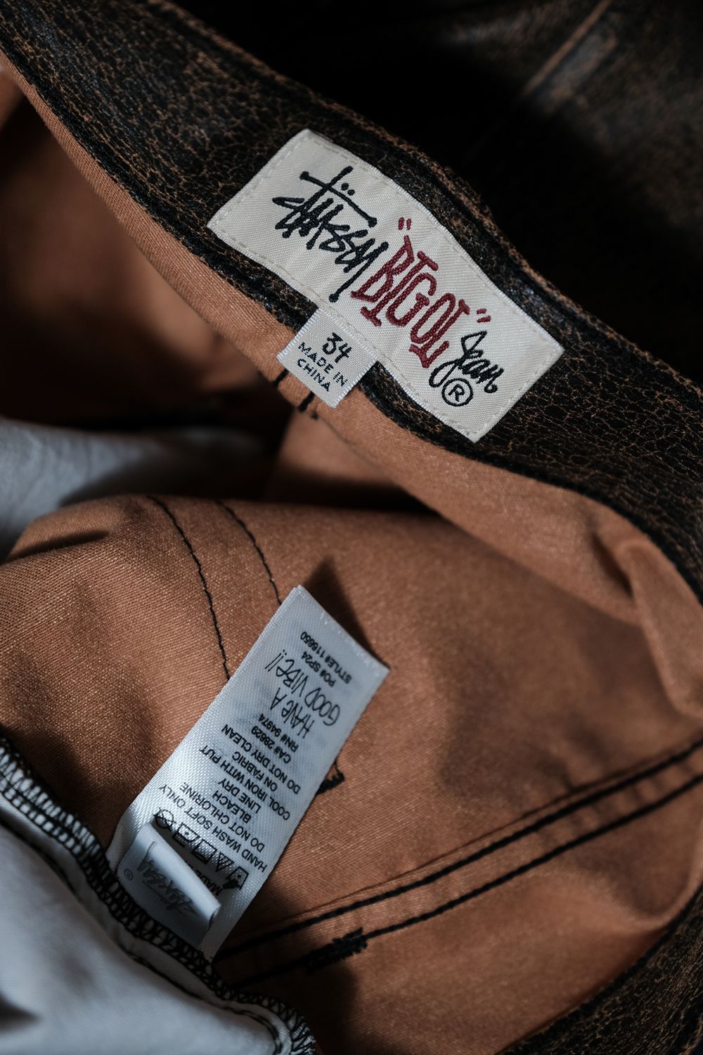 Stussy STUSSY BIG OL’ Coated Cotton Trousers Size US 37 - 8 Thumbnail