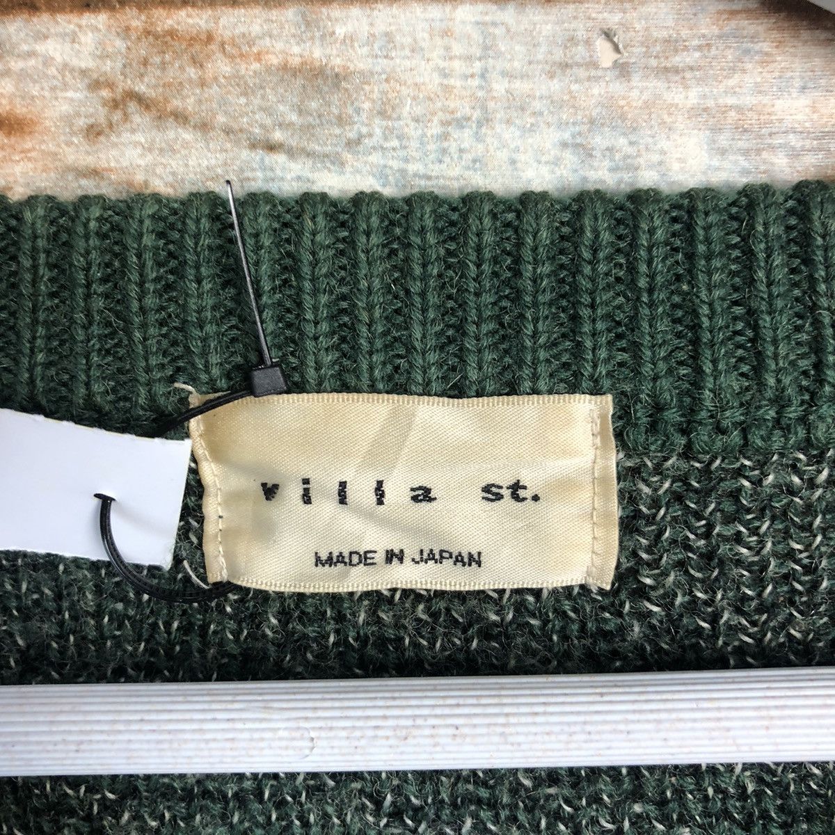 Homespun Knitwear Villa St made in japan vintage Green Knitwear #A2041 Size US XL / EU 56 / 4 - 10 Thumbnail