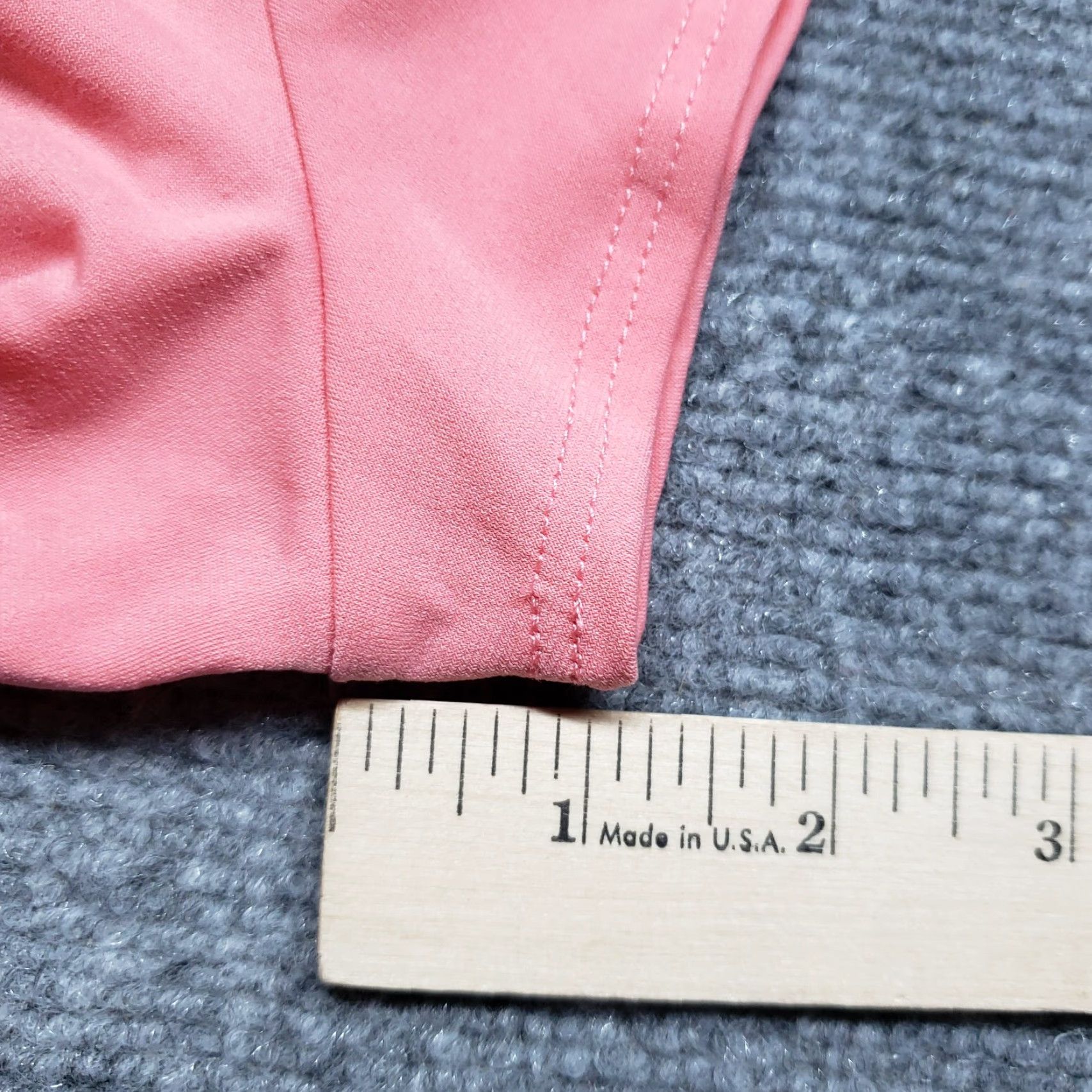 Pinko Kim Rogers T-Shirt Womens XL Pink Round Neck Cap Sleeve Ruffle USA Stretch Size XL / US 12-14 / IT 48-50 - 5 Thumbnail