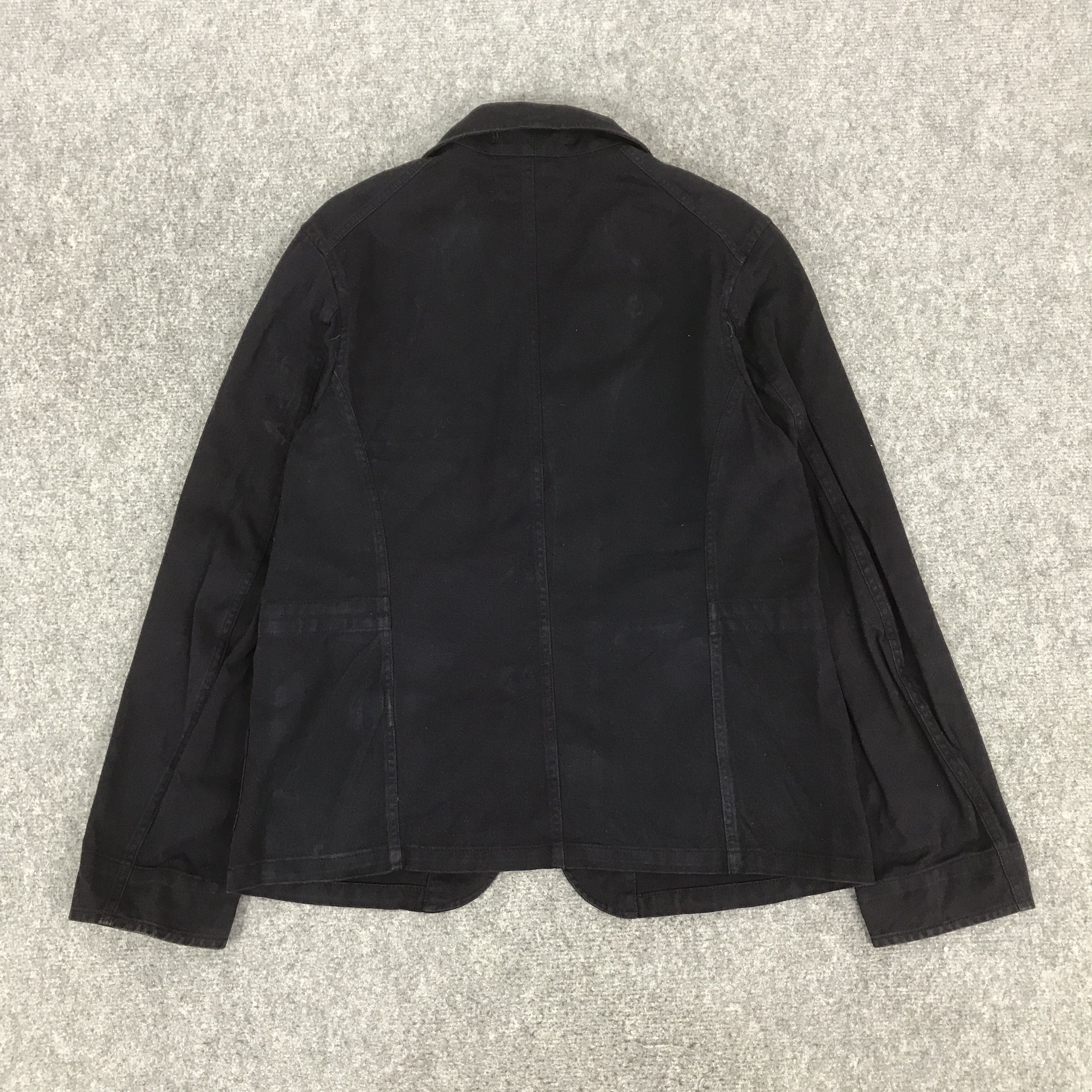 Margaret Howell MHL MARGARET HOWELL BUTTON NAVY JACKET K72B14 Size US M / EU 48-50 / 2 - 3 Thumbnail