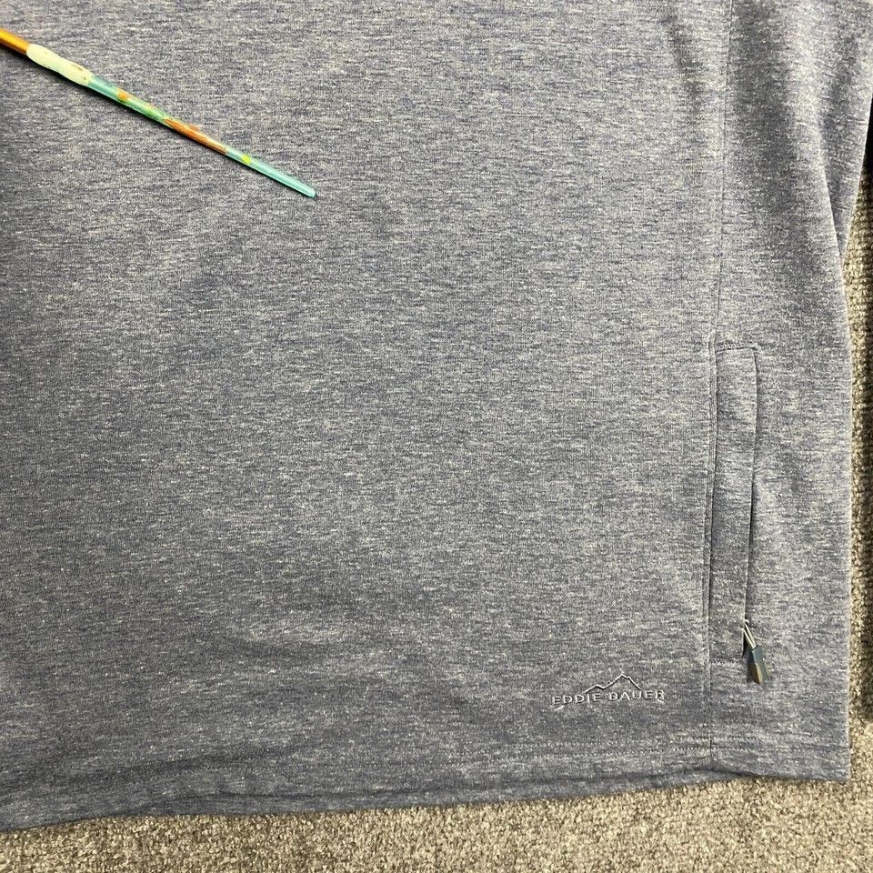 Eddie Bauer Eddie Bauer 1/4 Zip Pullover Mens L Front Pockets Polyester Size US L / EU 52-54 / 3 - 3 Thumbnail