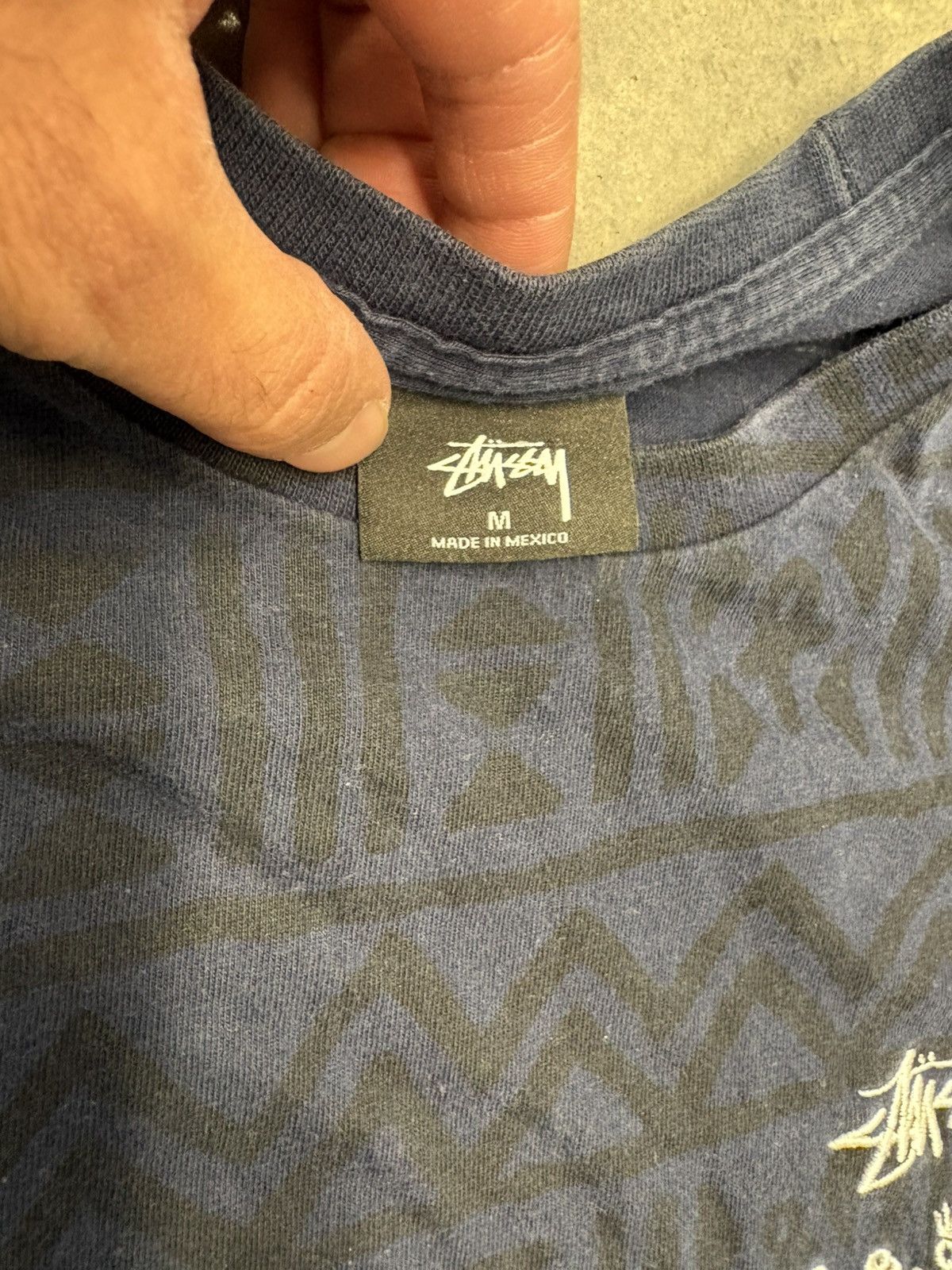 Stussy Vintage Stussy X A Tribe Called Quest y2k mens medium tshirt Size US M / EU 48-50 / 2 - 3 Thumbnail