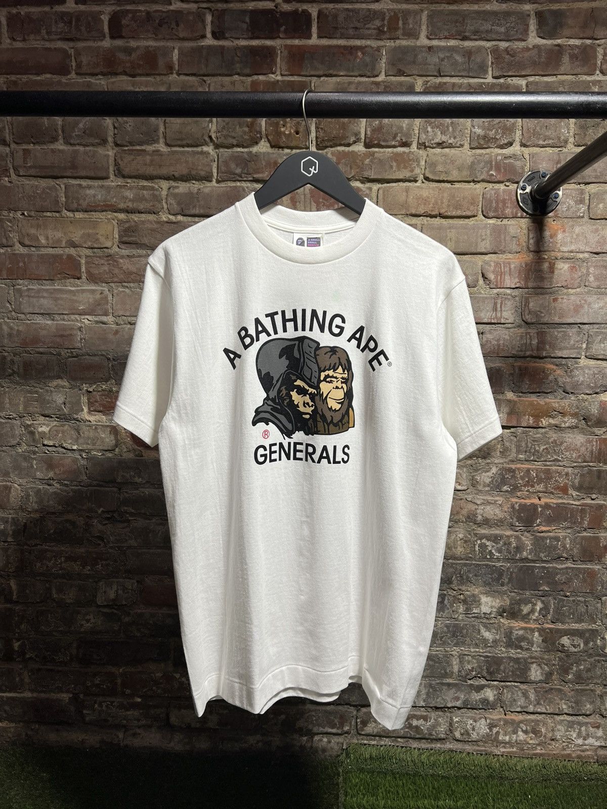 Bape Vintage Bape Swarovski Eyes Generals Tee Size US M / EU 48-50 / 2 - 1 Thumbnail