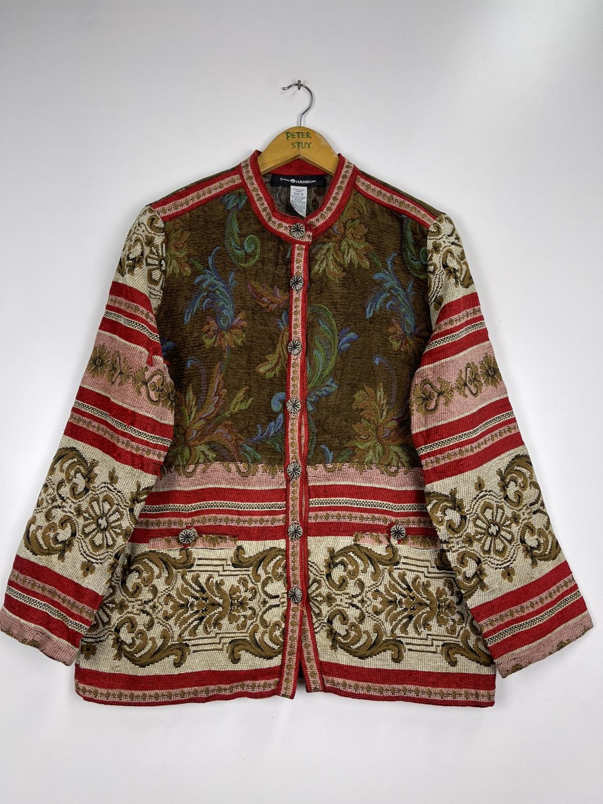 Best Made Vintage Sago Harbor Tapestry Jacket Size US M / EU 48-50 / 2 - 4 Thumbnail