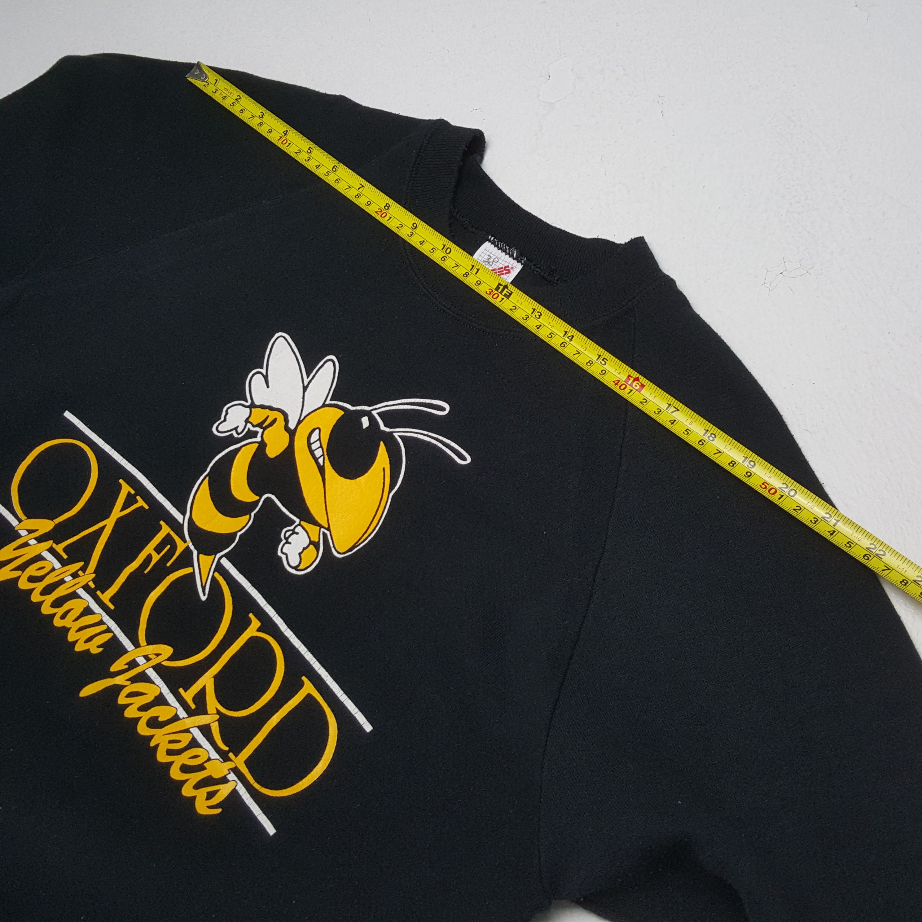 NFL × Vintage OXFORD YELLOW JACKETS Center Design Vintage Sweatshirt Size US M / EU 48-50 / 2 - 4 Thumbnail