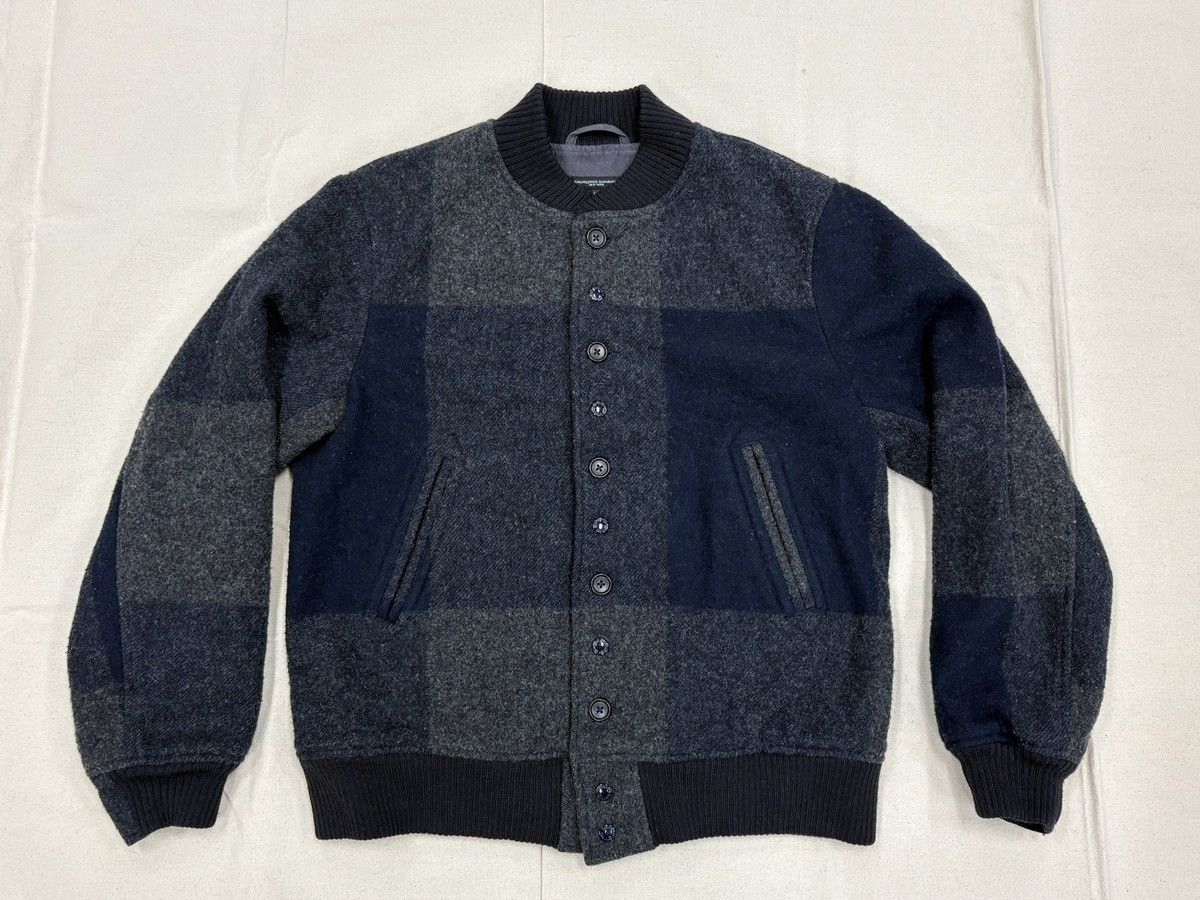Engineered Garments Engineered Garments FW10 Wool Check Plaid Tanker Jacket Size US L / EU 52-54 / 3 - 1 Thumbnail