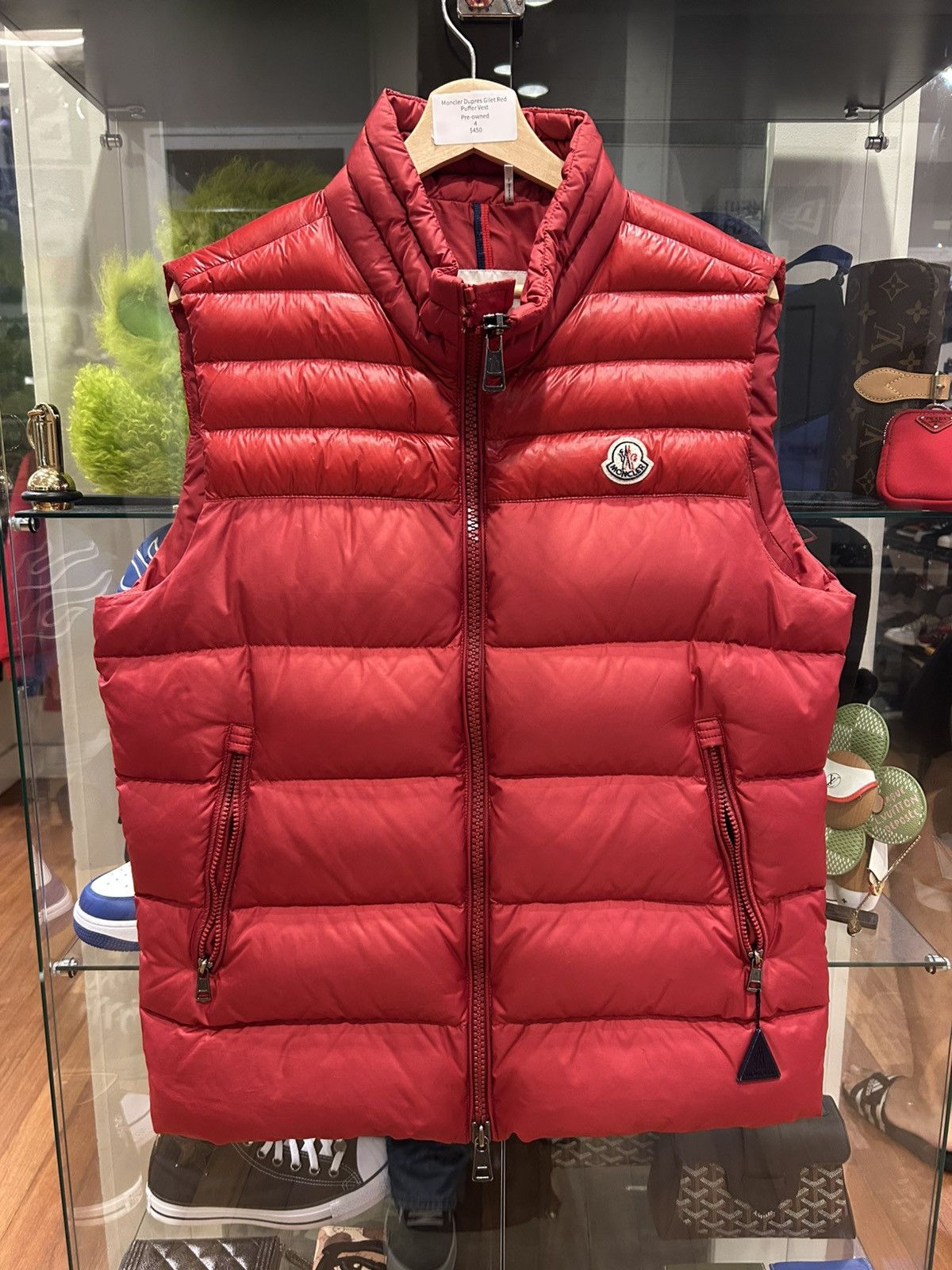Moncler Moncler Dupres Gilet Red Puffer Vest Size US XL / EU 56 / 4 - 1 Thumbnail
