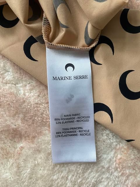 Marine Serre MARINE SERRE Regenerated All Over Moon Jersey Second Skin Size S / US 4 / IT 40 - 7 Thumbnail