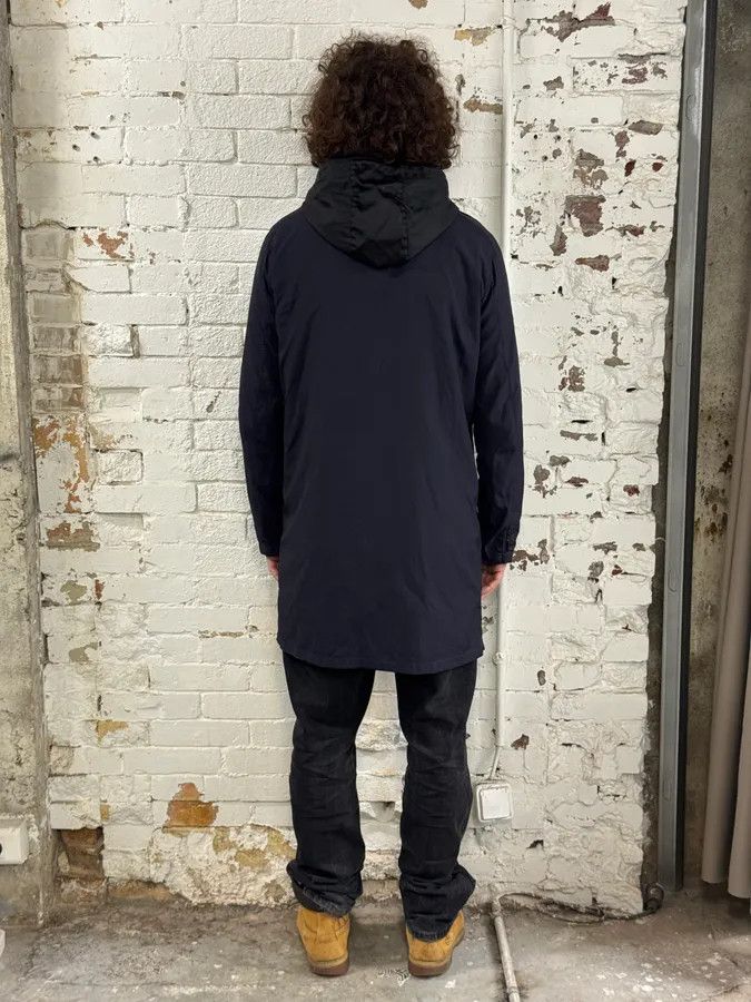 Prada AW2009 Prada Navy Nylon Hooded Jacket Linea Rossa Size US M / EU 48-50 / 2 - 2 Thumbnail
