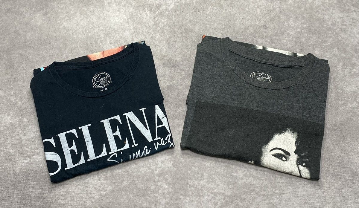 Band Tees Vintage Selena Graphic Tee Bundle Size US L / EU 52-54 / 3 - 1 Thumbnail