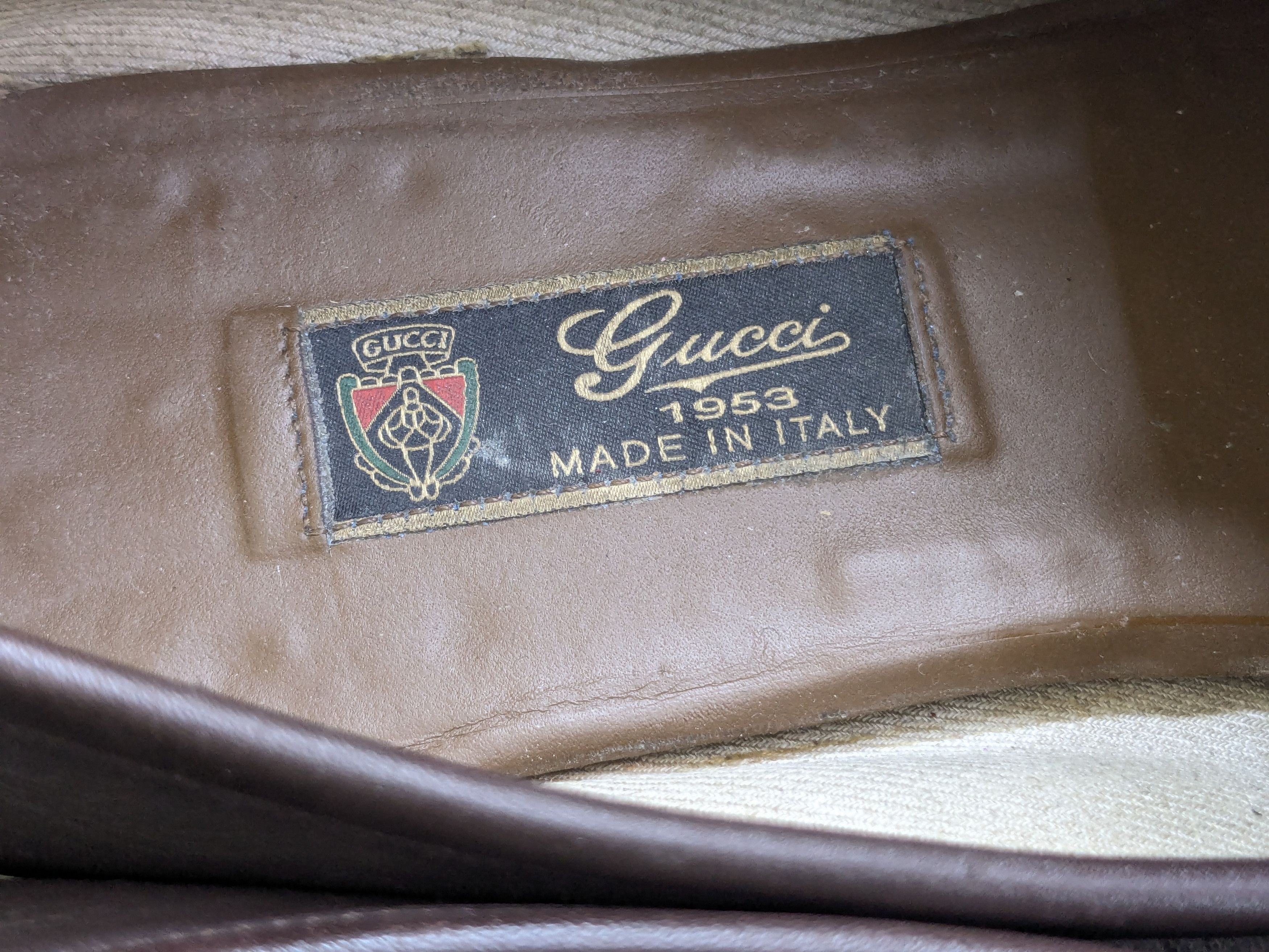 Gucci Gucci Horsebit Loafers Brown Leather 11.5 Rubber Leather Size US 11.5 / EU 44-45 - 3 Thumbnail
