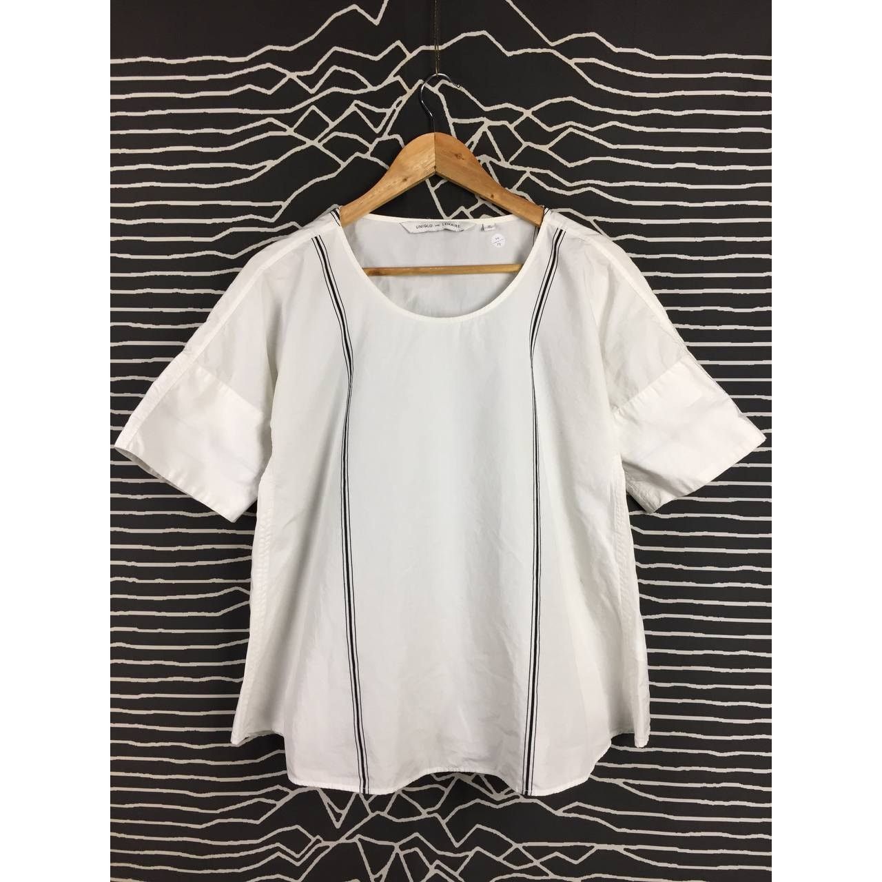 Christophe Lemaire × Lemaire × Uniqlo Uniqlo and Lemaire Sheersucker Short Sleeve T-Blouse Size M / US 6-8 / IT 42-44 - 4 Thumbnail