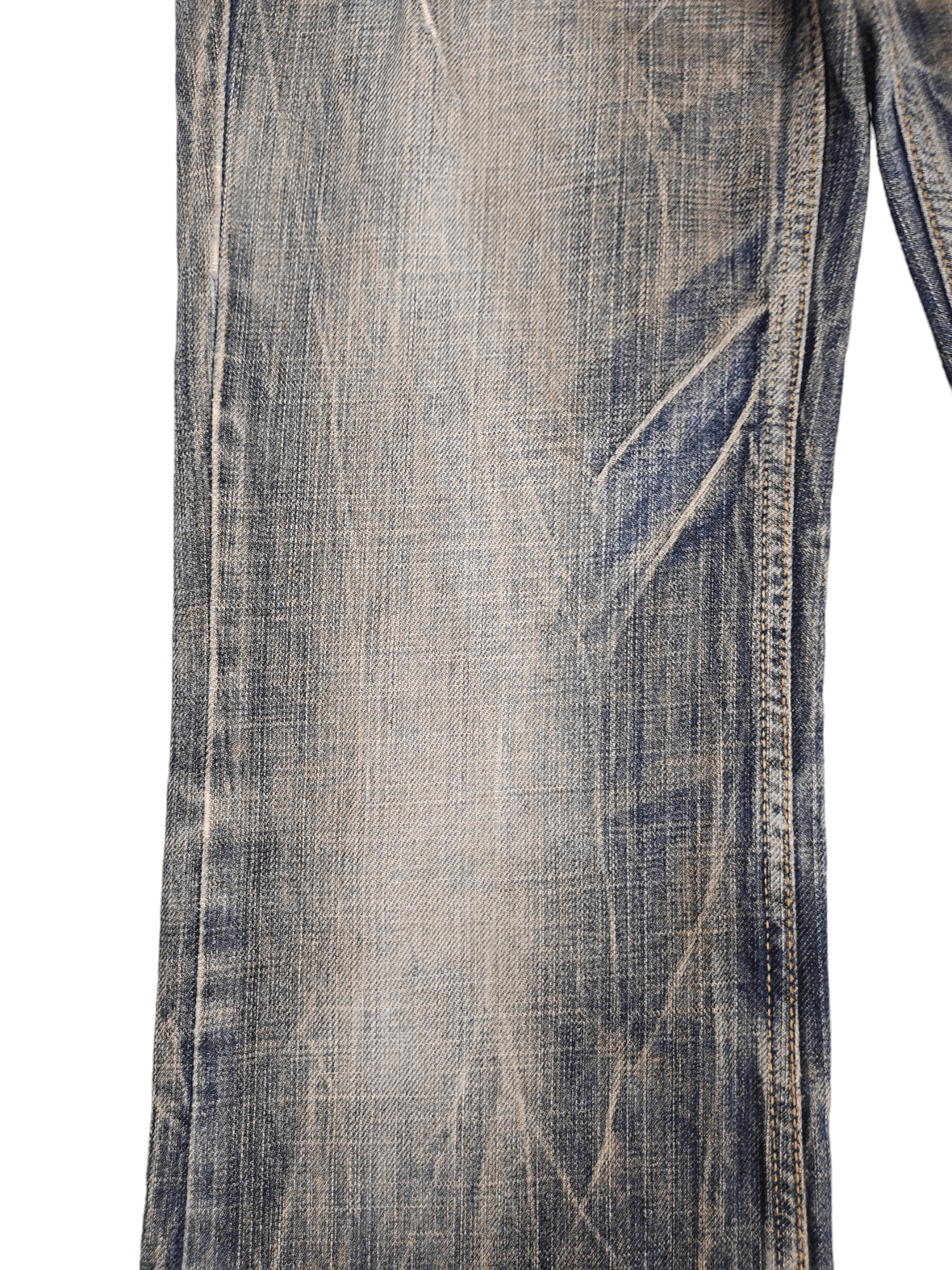 If Six Was Nine Flare Jeans Studio RP Lace Pocket Faded Bootcut Jpg Style Size US 27 - 7 Thumbnail