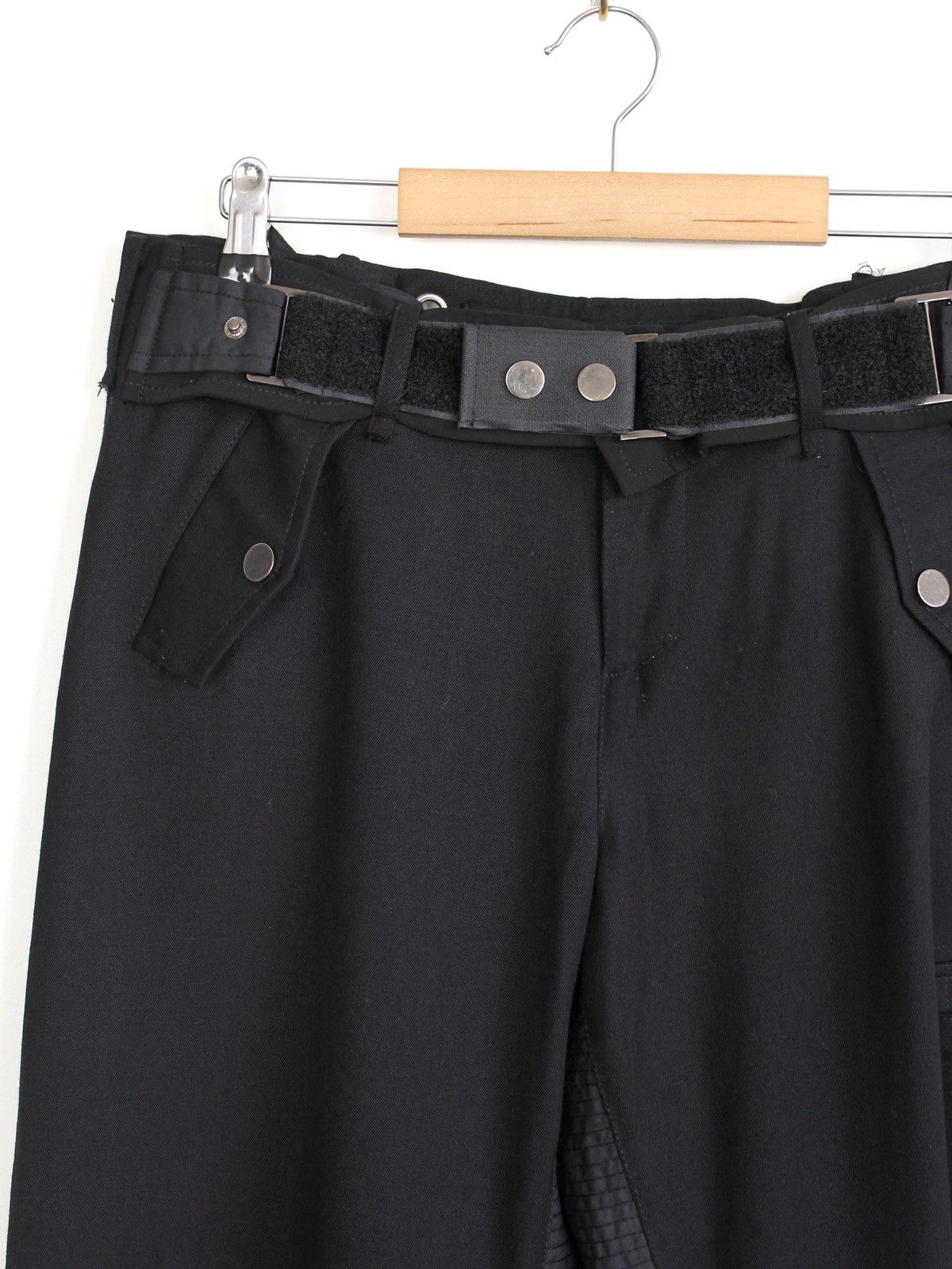 Vintage GX-2 Paris Designer Parachute Bondage Strap Pants Size 32" / US 10 / IT 46 - 3 Thumbnail