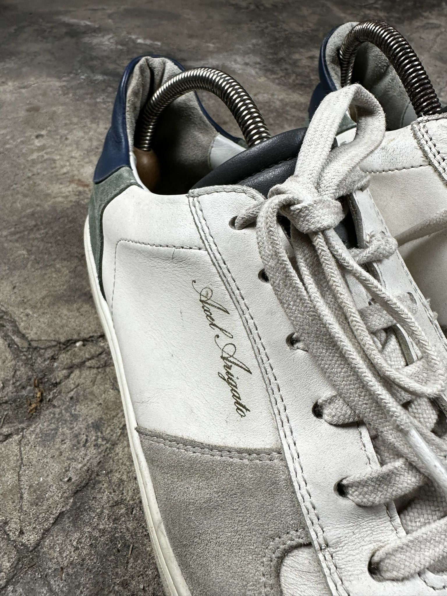 Axel Arigato Axel Arigato Low Leather Sneakers Size US 10.5 / EU 43-44 - 6 Thumbnail