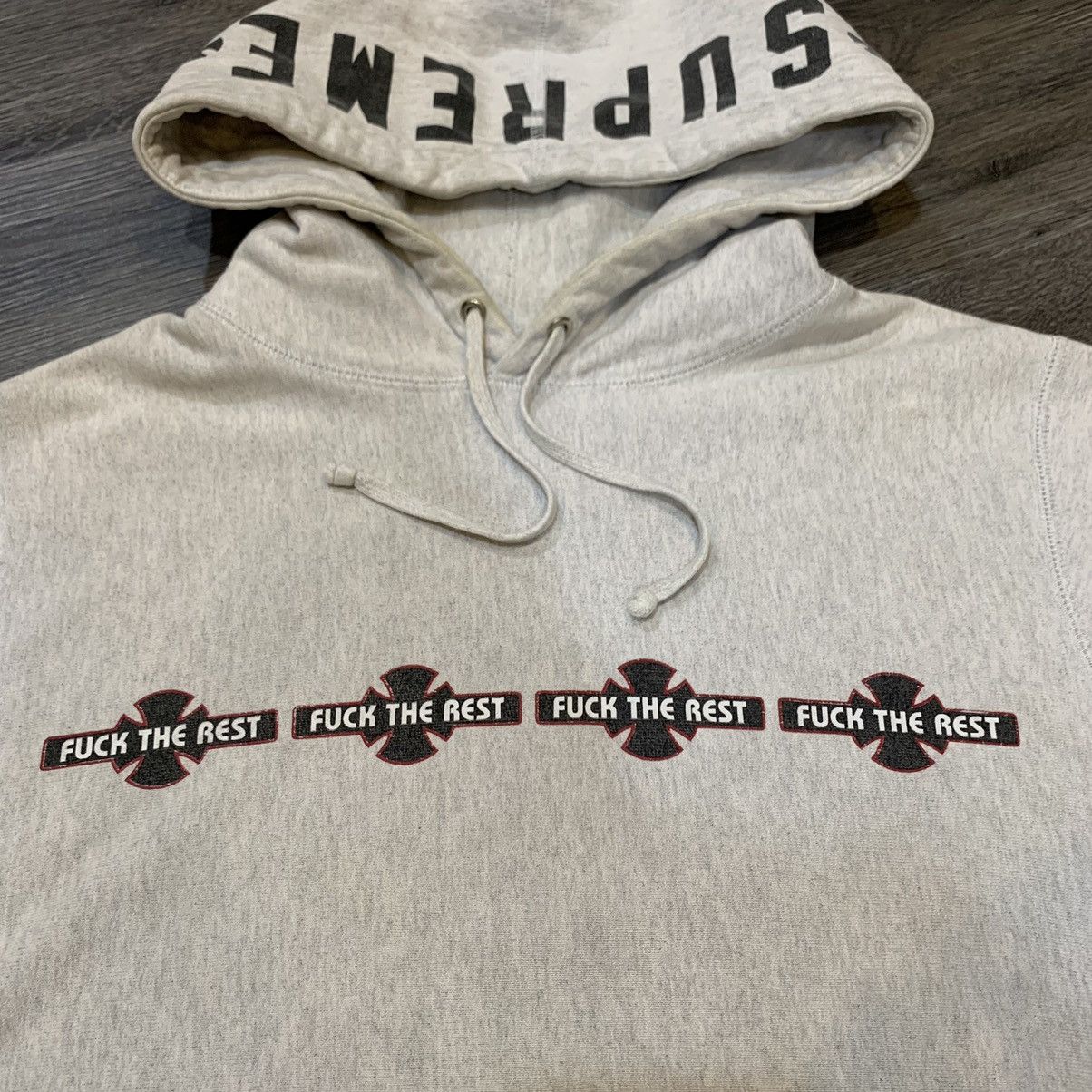 Independent Truck Co. × Supreme Supreme x Independent Truck FW15 Hooded Sweatshirt Grey Size US M / EU 48-50 / 2 - 4 Thumbnail