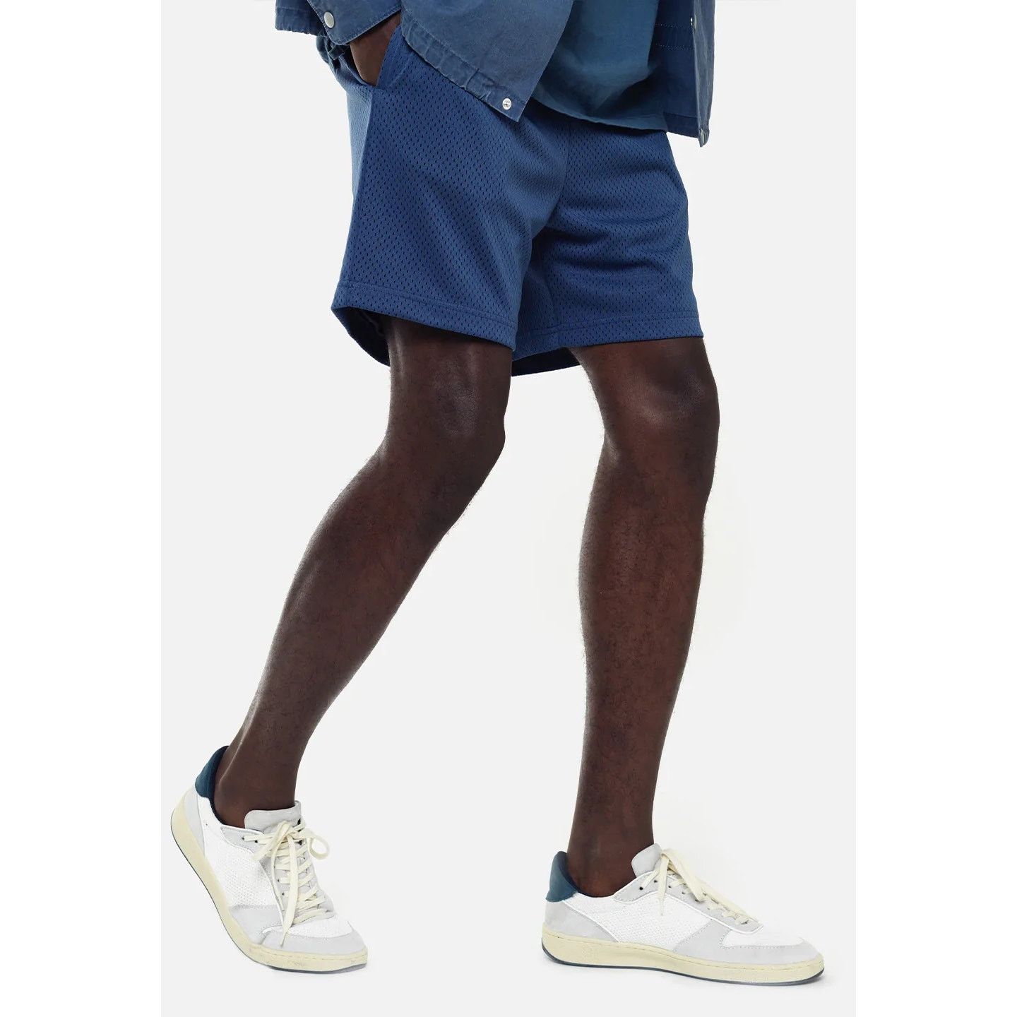 John Elliott John Elliott Men's AAU Lined Mesh Shorts - Avalon Size US 28 / EU 44 - 5 Thumbnail