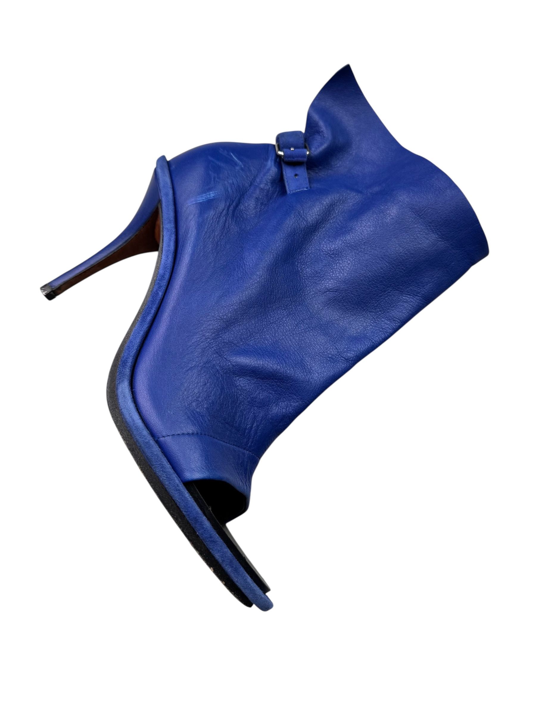 Balenciaga Balenciaga Paris Vintage Leather Heels D10 Size US 7.5 / IT 37.5 - 2 Thumbnail