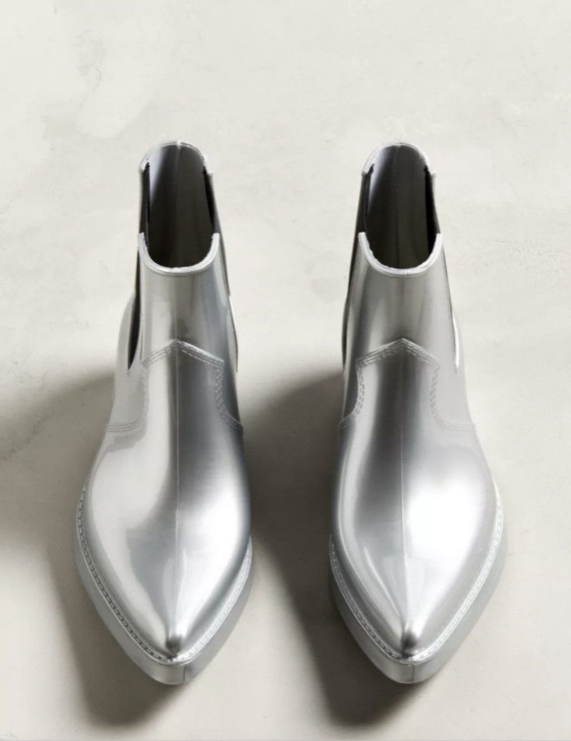 Calvin Klein Calvin Klein Calvin Klein Cole Rubber Silver Boot Size US 11 / EU 44 - 3 Thumbnail