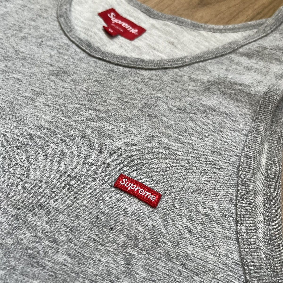 Supreme Supreme Small Box Logo Tank Top Size US XL / EU 56 / 4 - 3 Thumbnail