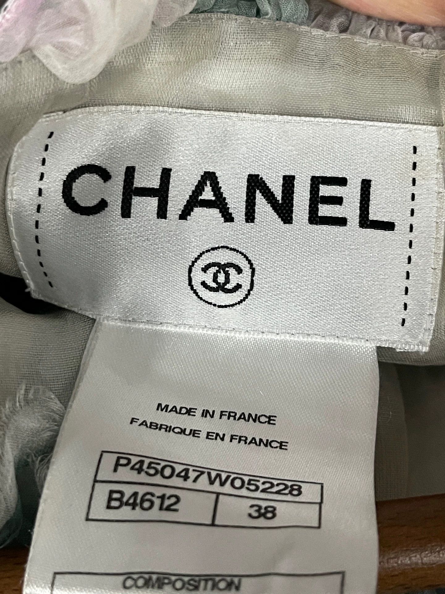 Chanel Chanel Versailles Bow Silk Strapless Dress 38 Size 27" / US 4 / IT 40 - 5 Thumbnail