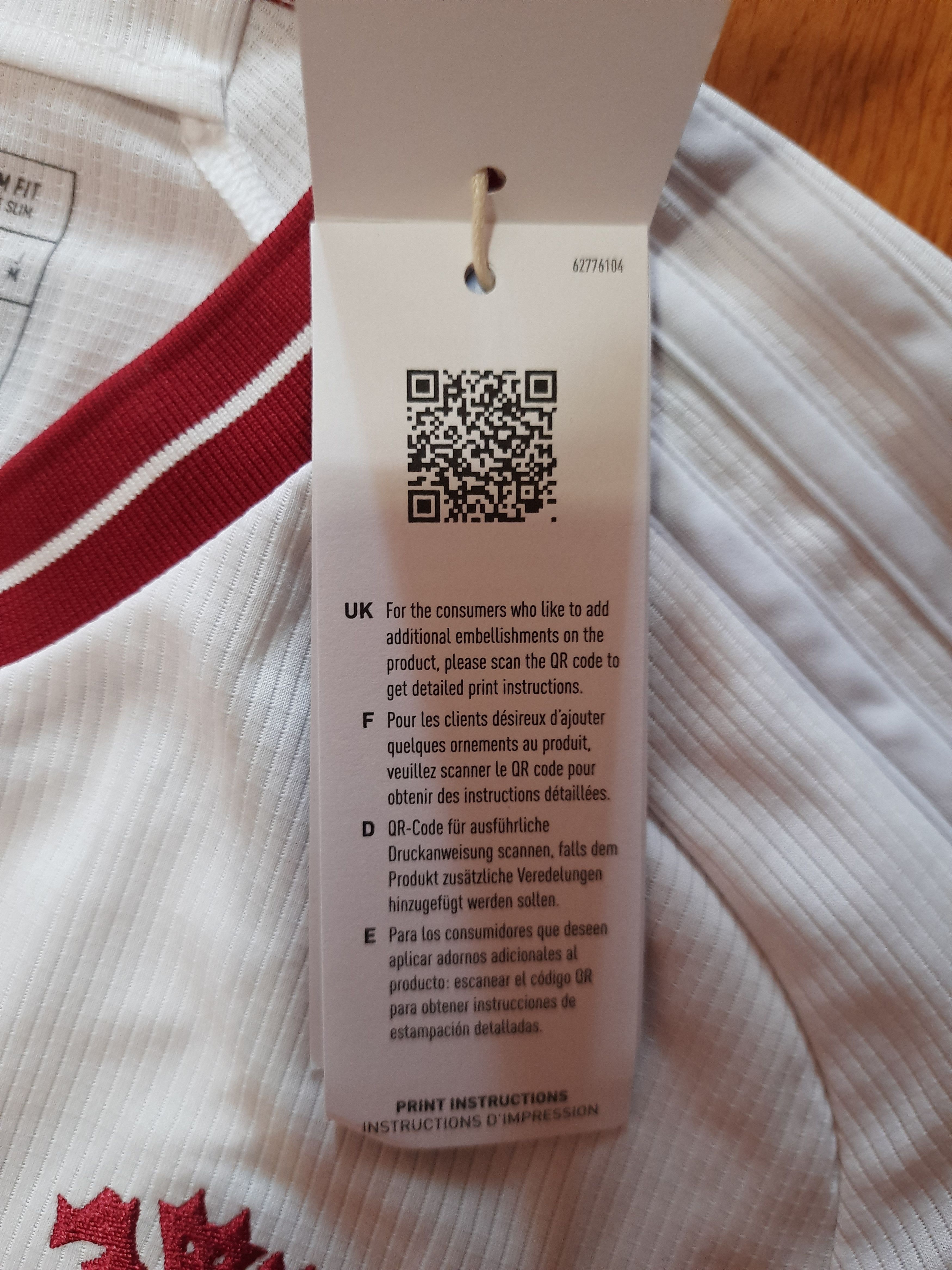 Adidas Manchester United Marcus Rashford Away Football T Shirt nike Size US S / EU 44-46 / 1 - 9 Thumbnail