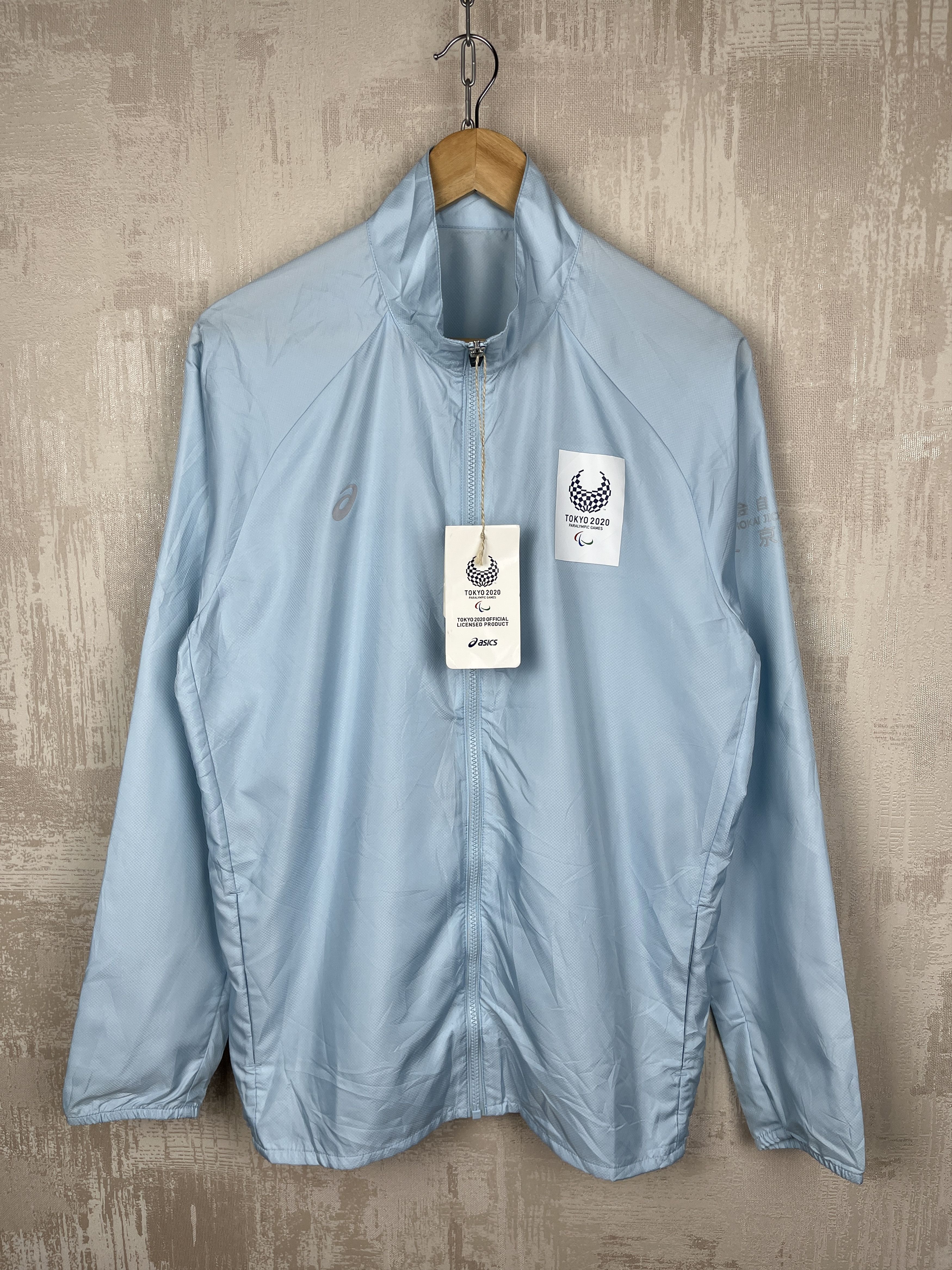 Asics Asics Tokyo Paralympic Games 2020 Wind Windbreaker Jacket Size US L / EU 52-54 / 3 - 2 Thumbnail