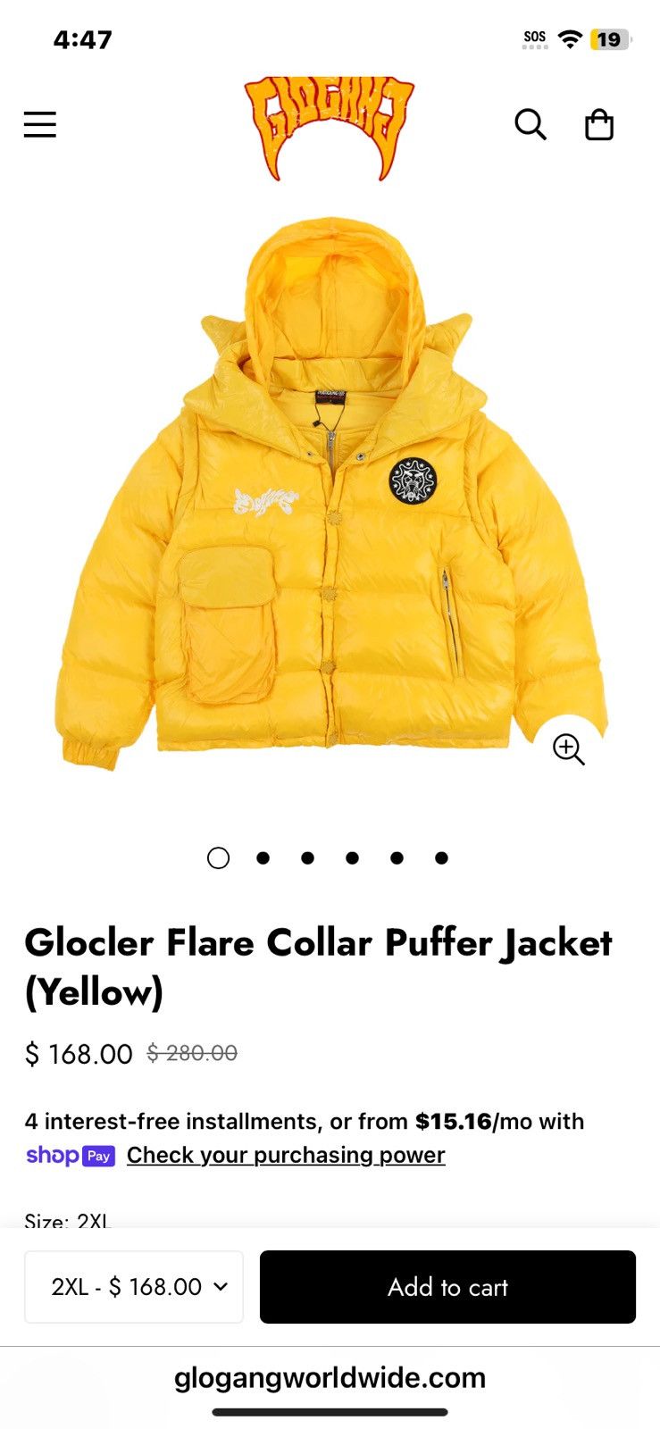 Other Glocler puffer jacket Size US M / EU 48-50 / 2 - 6 Thumbnail